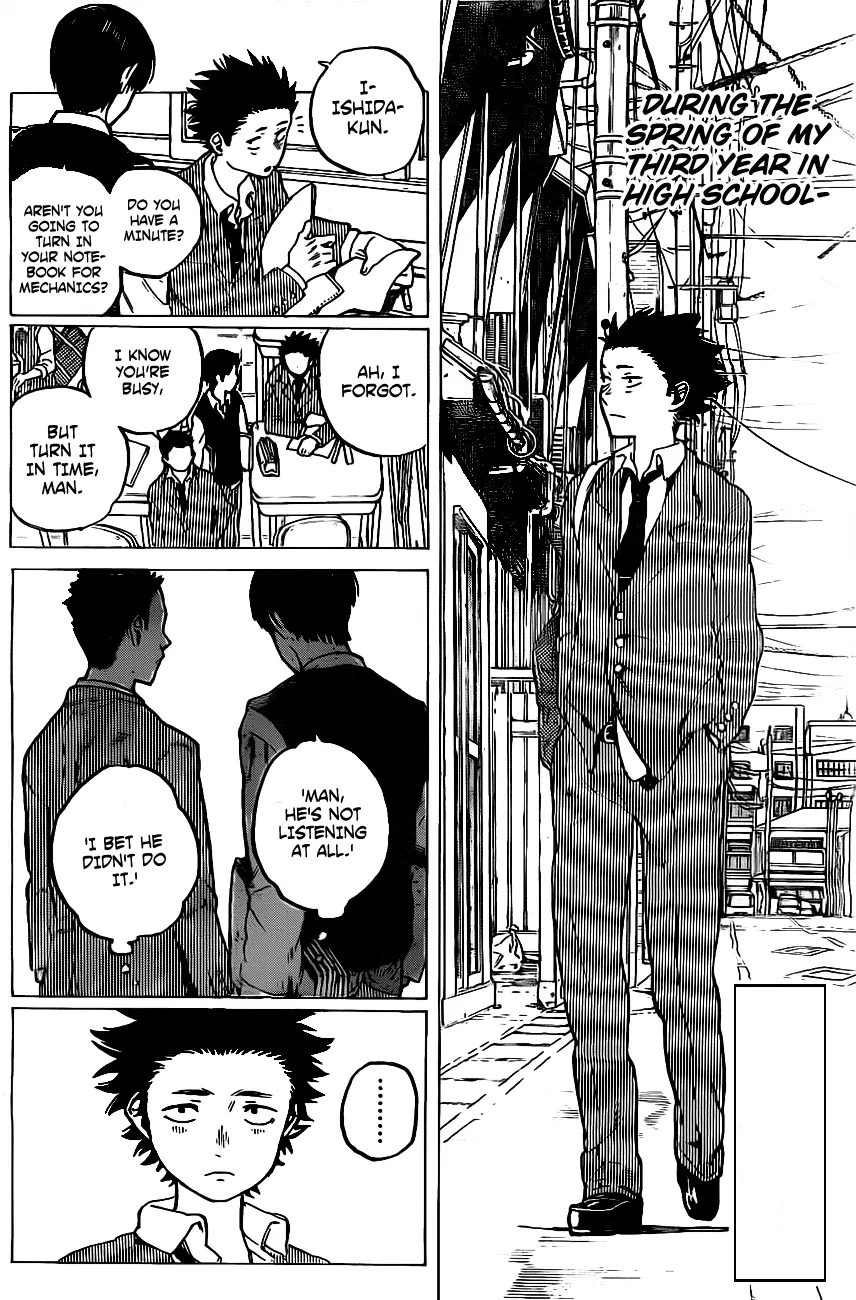 Koe no Katachi - Chapter 5 - Page 2