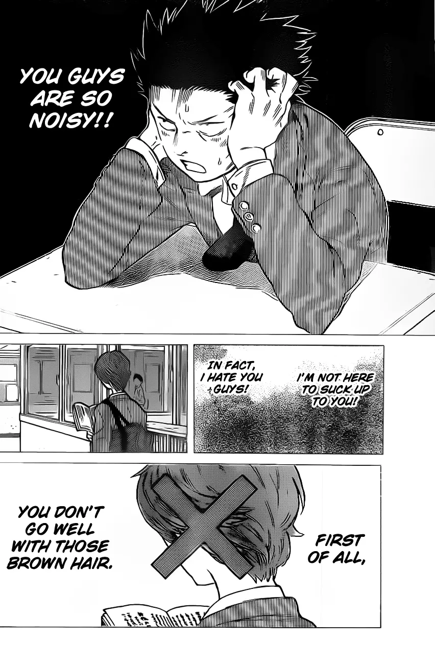 Koe no Katachi - Chapter 5 - Page 4