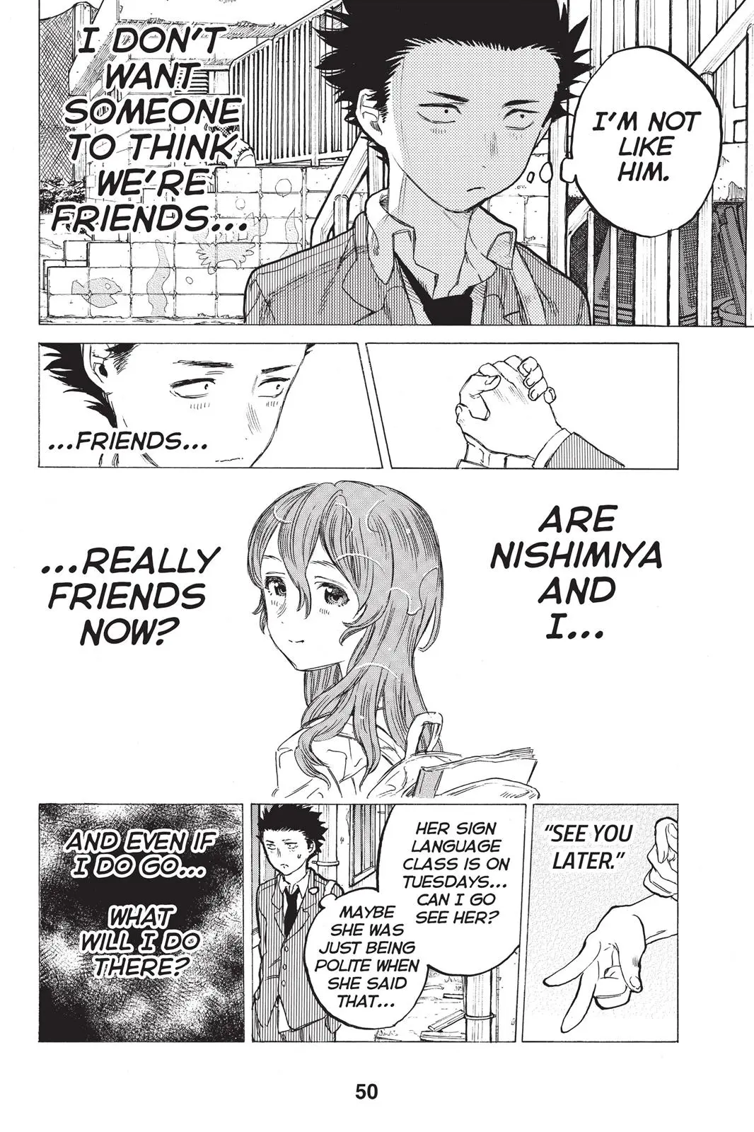 Koe no Katachi - Chapter 8 - Page 4
