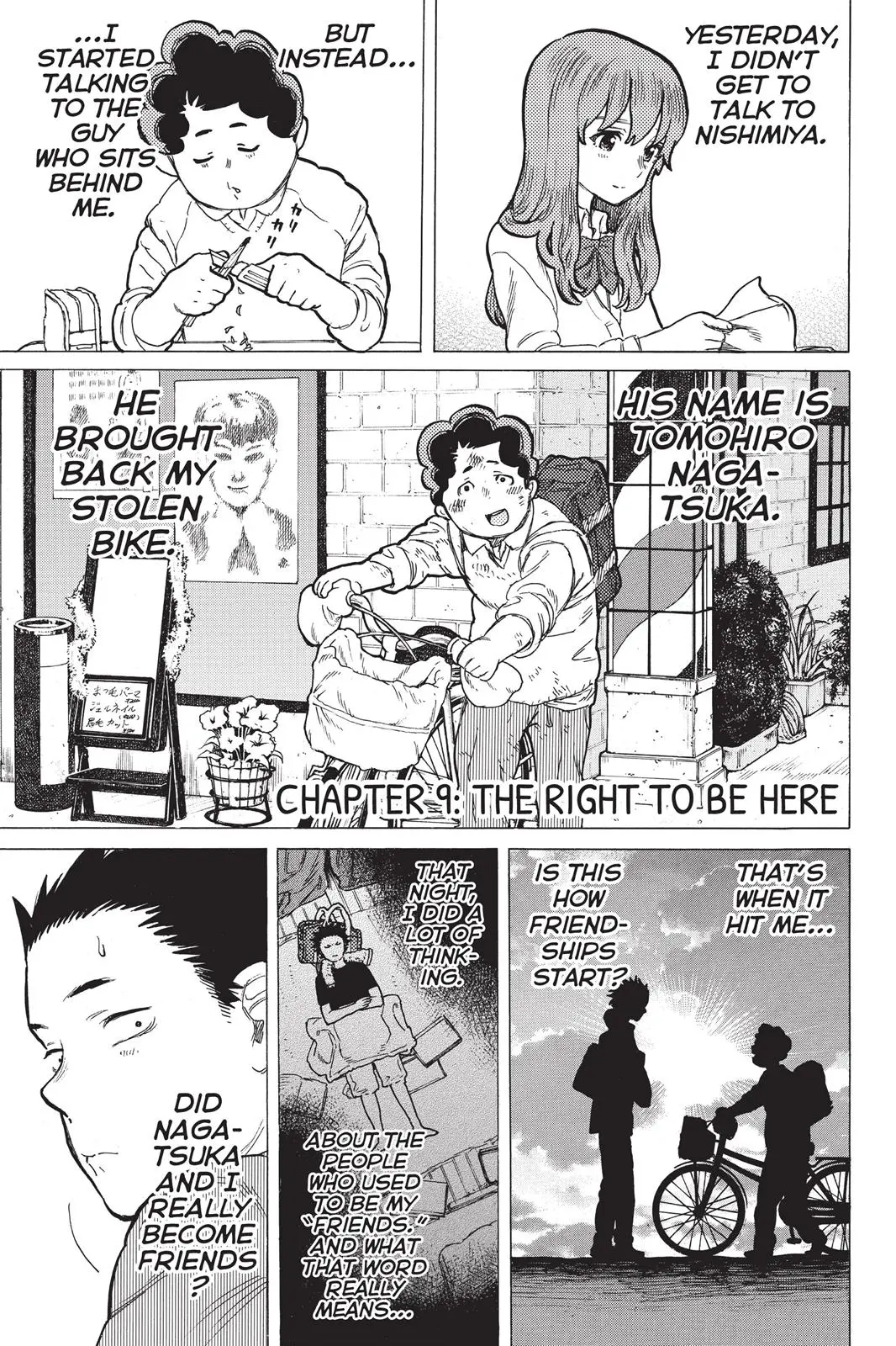 Koe no Katachi - Chapter 9 - Page 1
