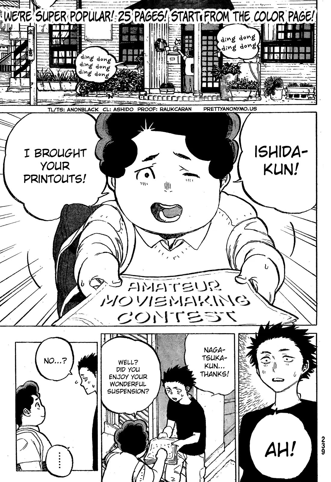 Koe no Katachi - Chapter 14 - Page 2