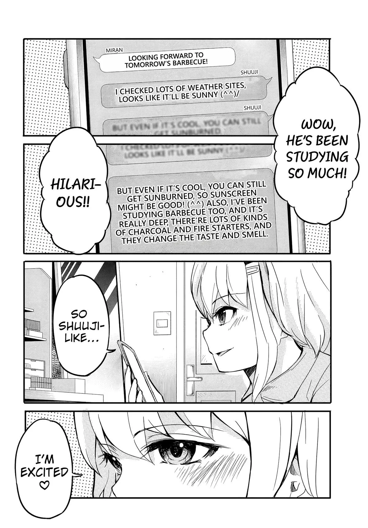 One Day, out of the Blue, I Got a Gal's Forgiving Wife. - Chapter 17 - Page 4