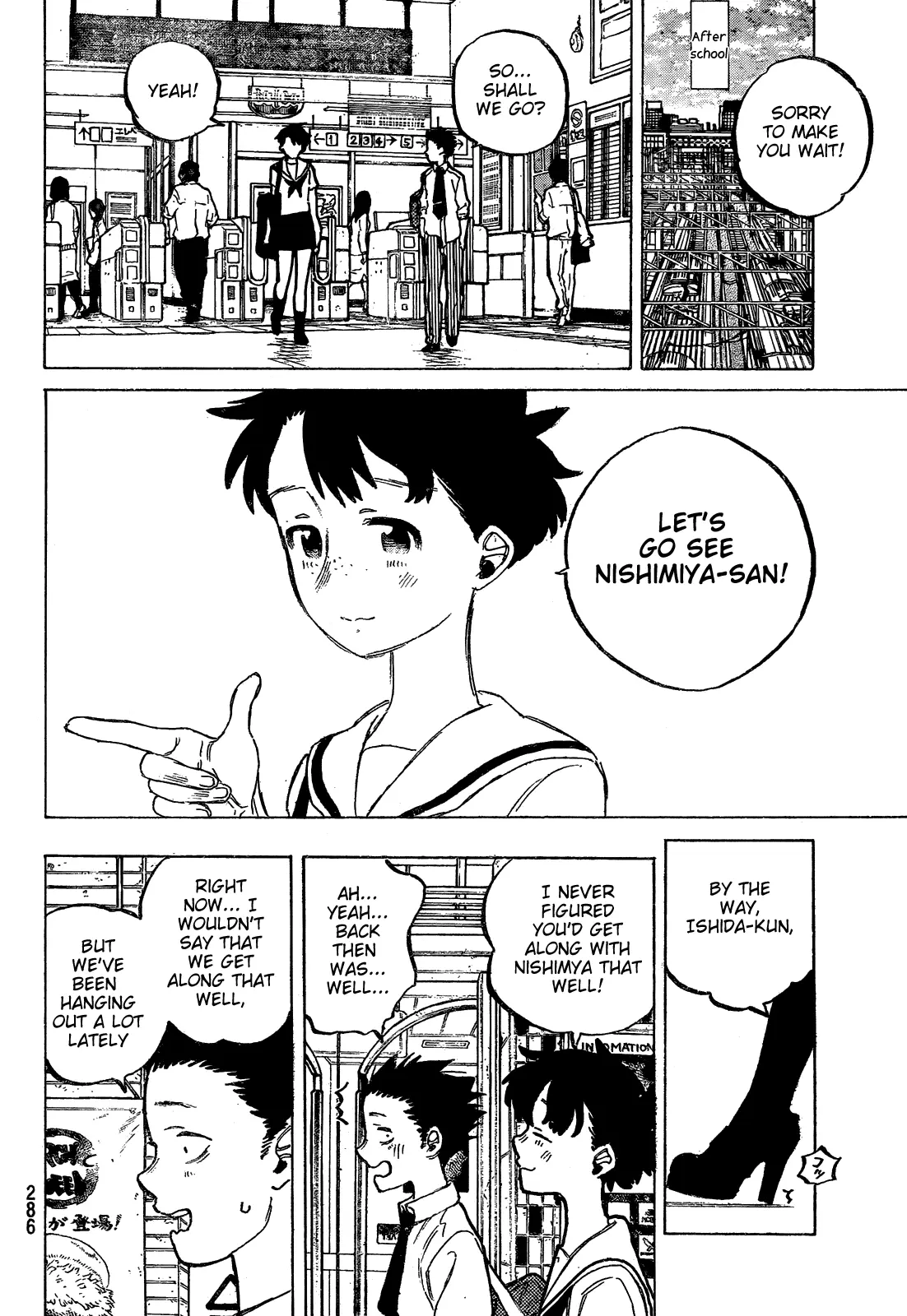 Koe no Katachi - Chapter 16 - Page 14