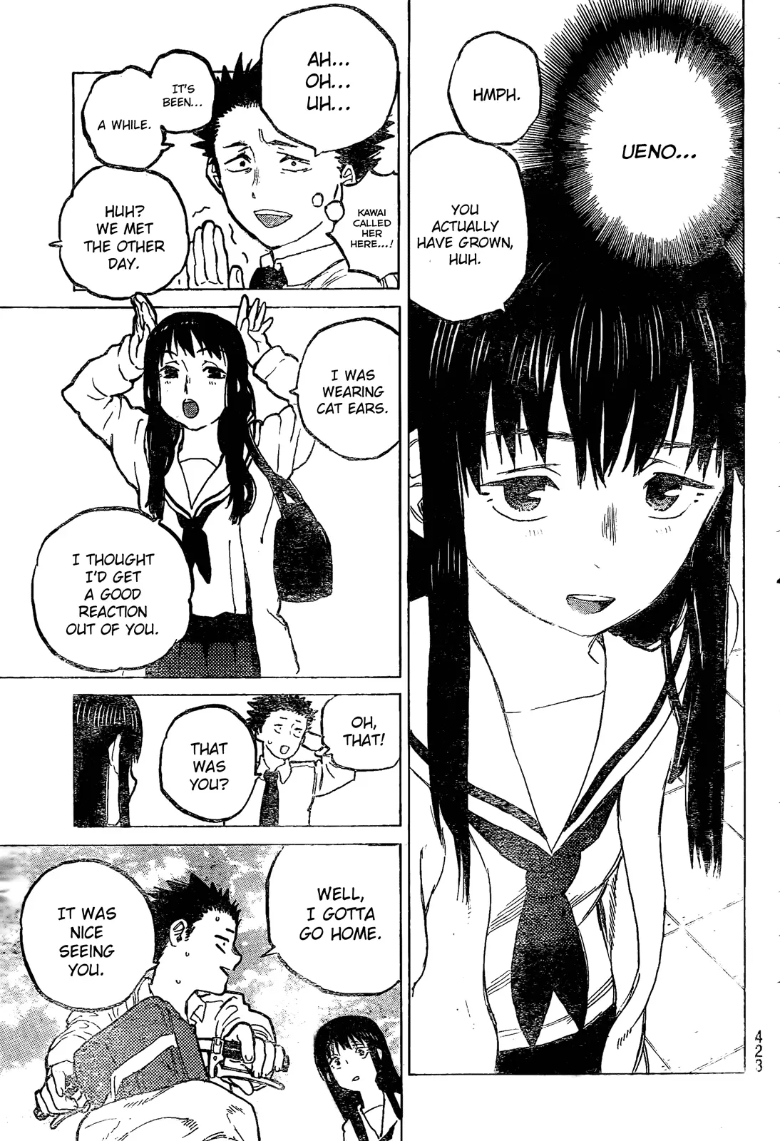 Koe no Katachi - Chapter 20 - Page 15