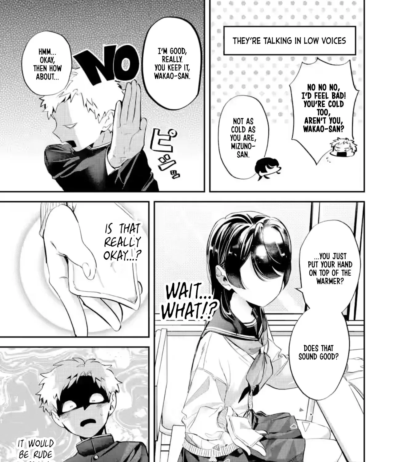 My Seatmate Wakao-san's Face Is Almost Visible but It's Not - Chapter 28 - Page 9