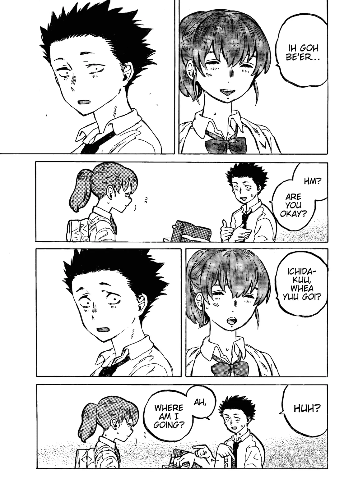 Koe no Katachi - Chapter 23 - Page 3