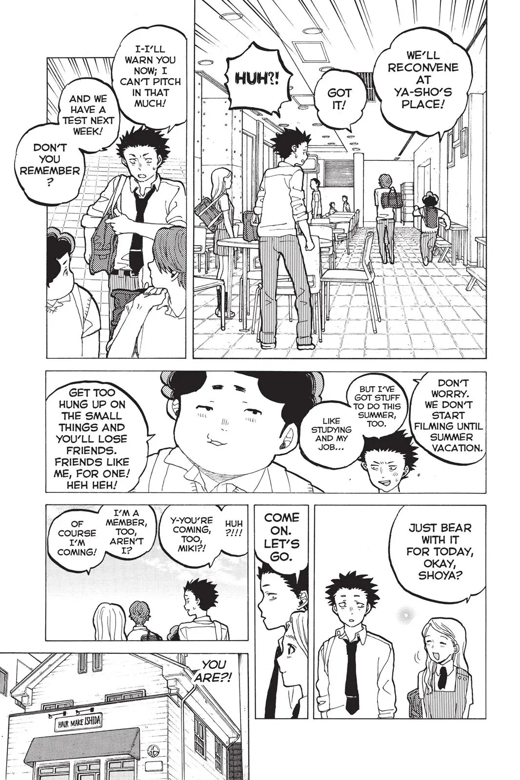 Koe no Katachi - Chapter 33 - Page 10