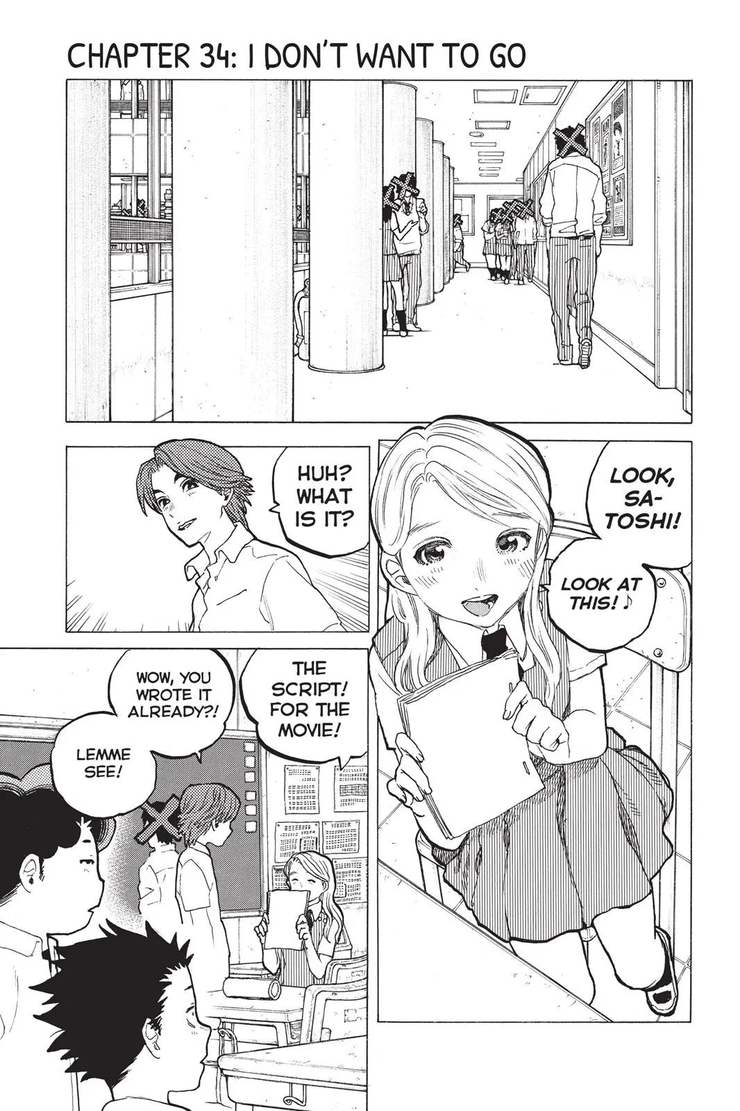 Koe no Katachi - Chapter 34 - Page 1