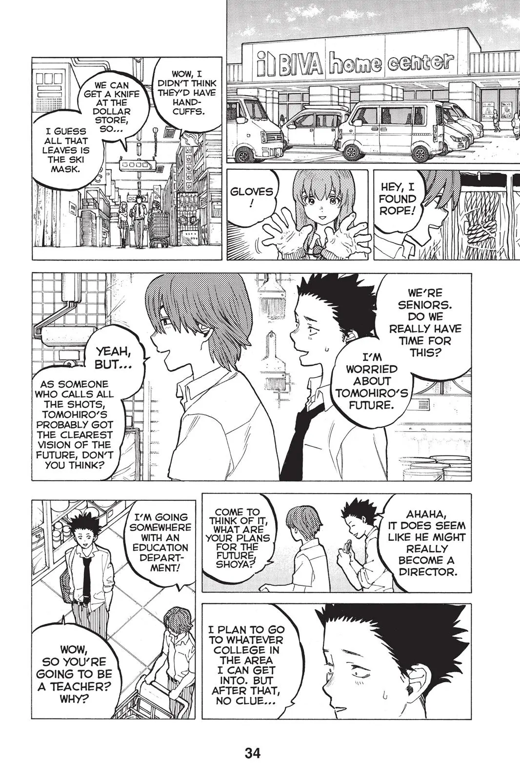 Koe no Katachi - Chapter 34 - Page 12