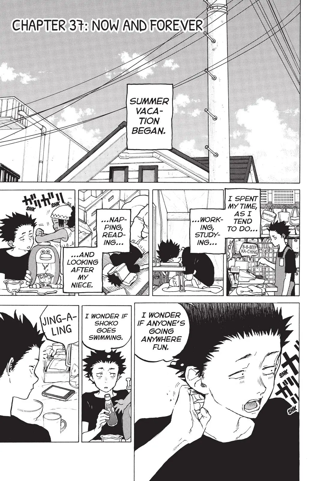 Koe no Katachi - Chapter 37 - Page 1