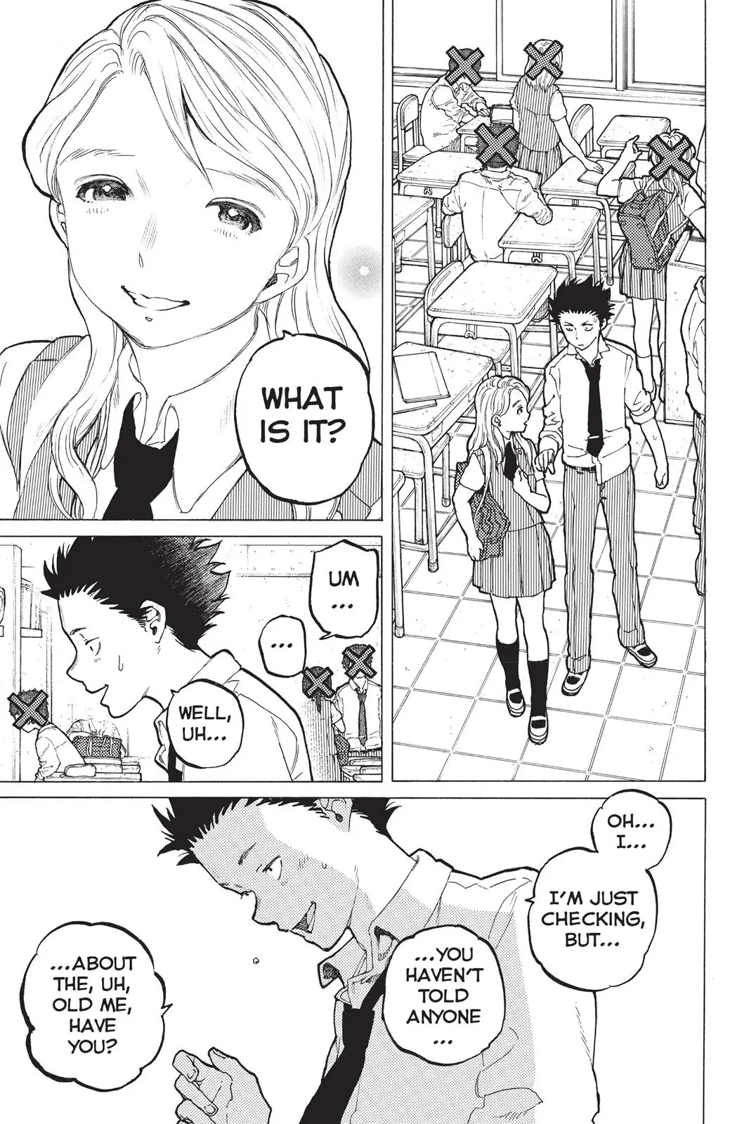 Koe no Katachi - Chapter 38 - Page 1