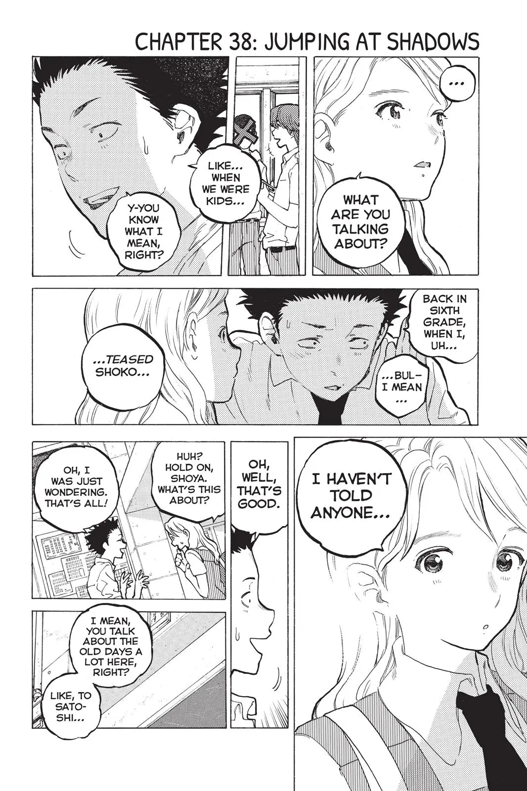 Koe no Katachi - Chapter 38 - Page 2