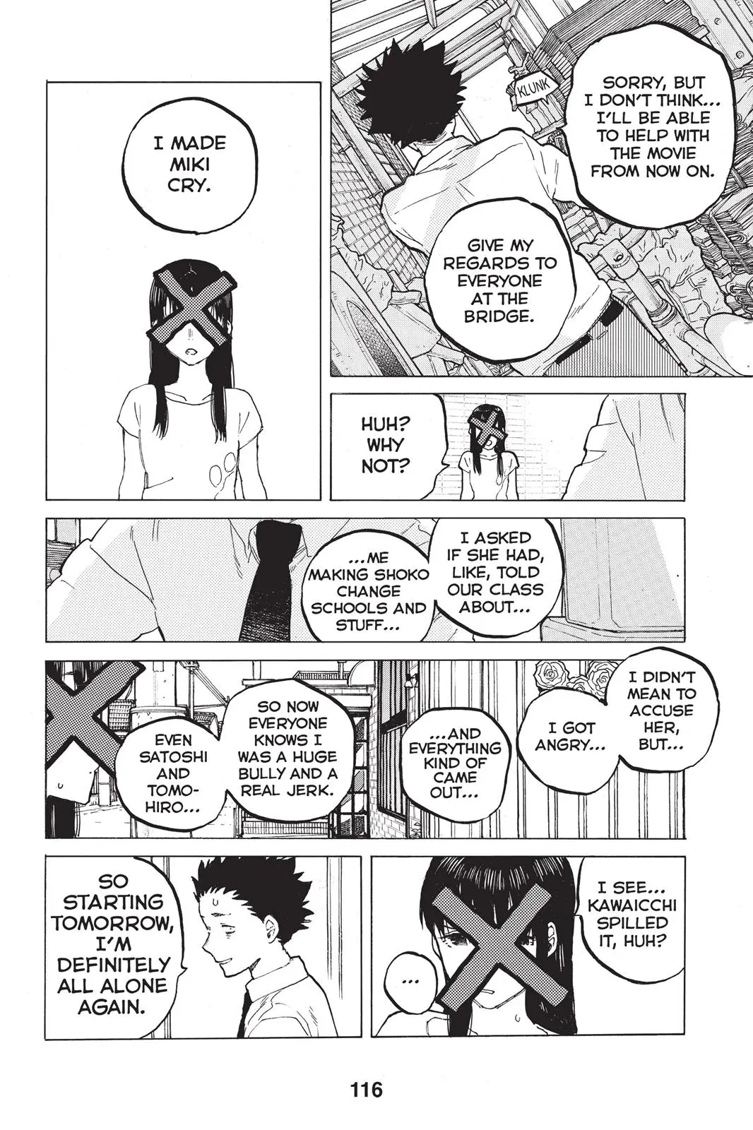 Koe no Katachi - Chapter 38 - Page 14