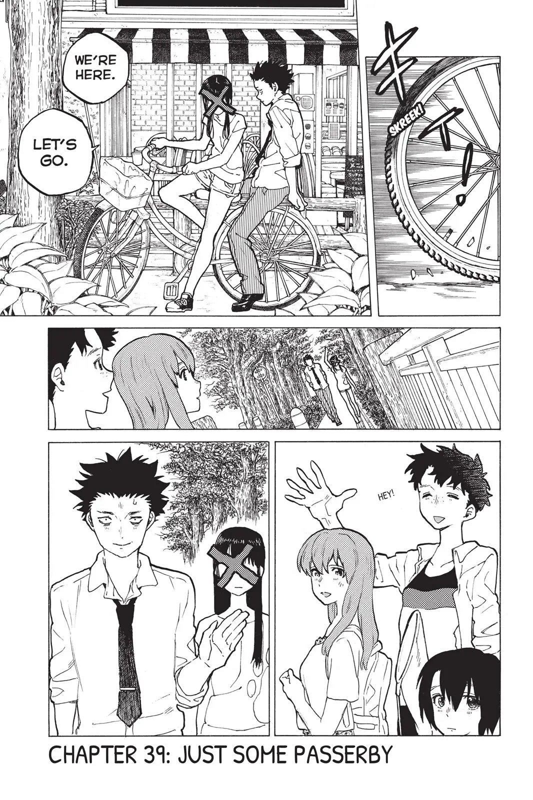 Koe no Katachi - Chapter 39 - Page 1