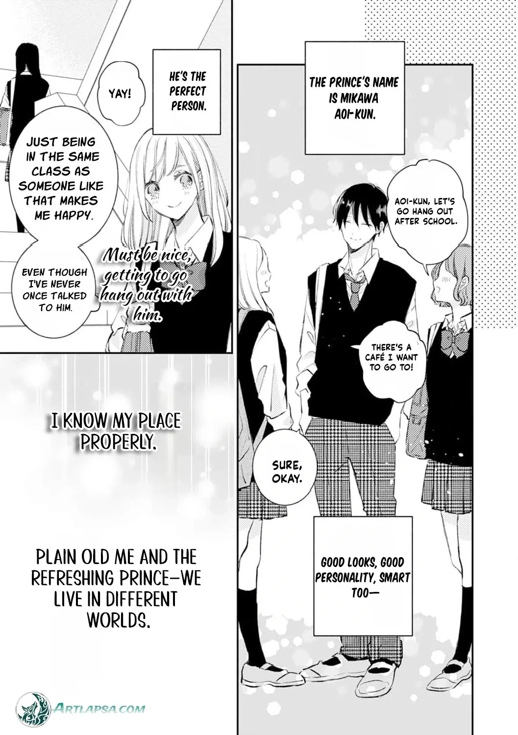 Haraguro Ouji no Ijiwaru wa Mohaya Koi - Chapter 1 - Page 15