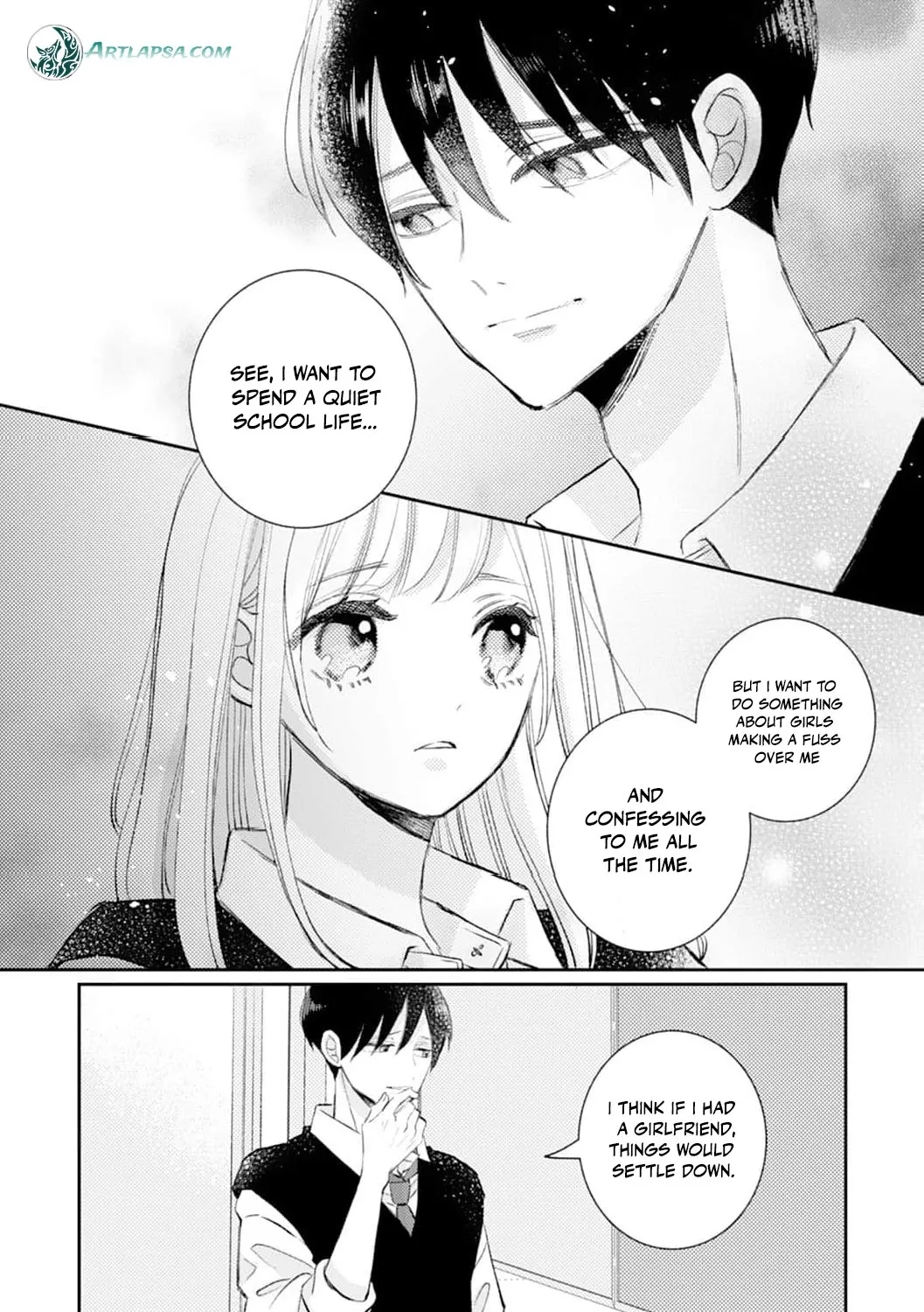 Haraguro Ouji no Ijiwaru wa Mohaya Koi - Chapter 2 - Page 44