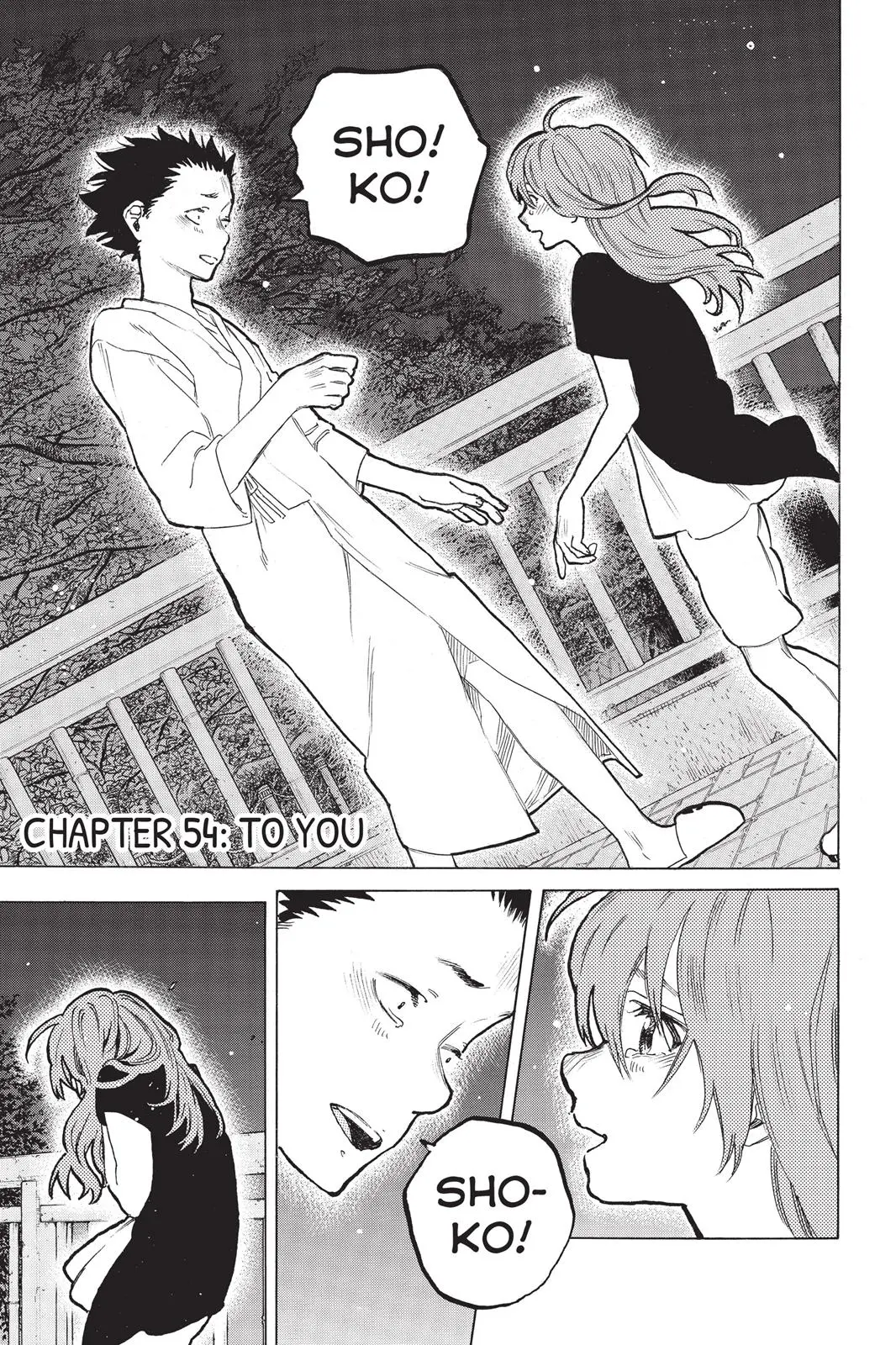 Koe no Katachi - Chapter 54 - Page 1