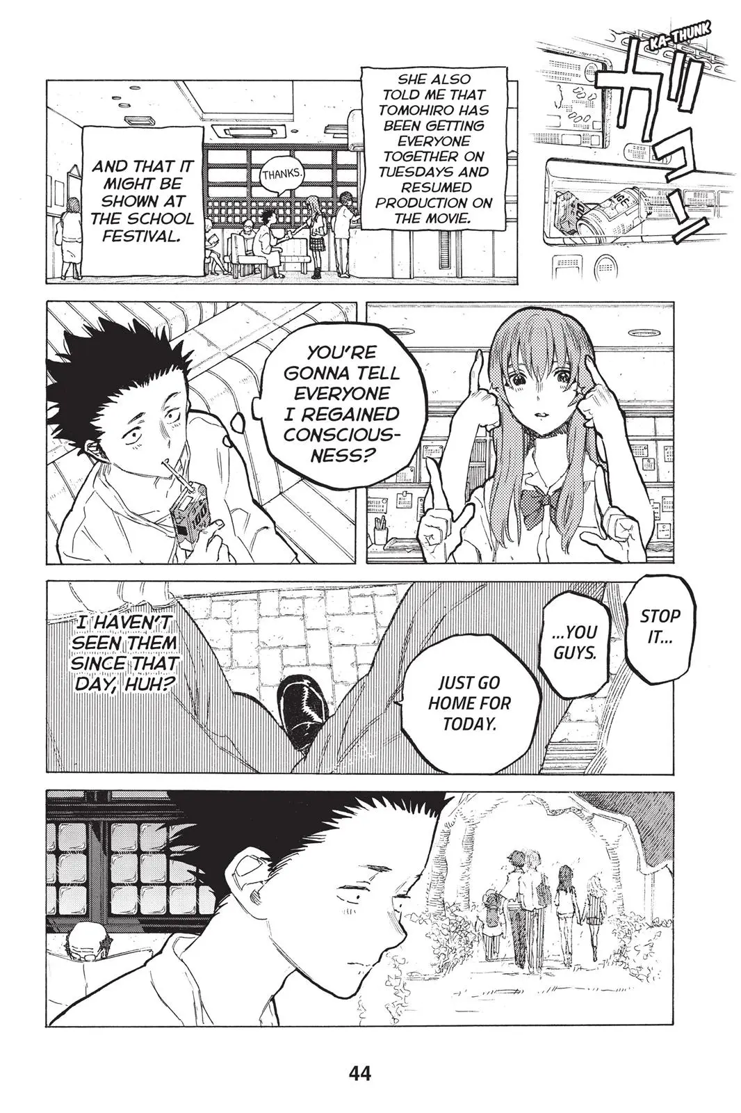 Koe no Katachi - Chapter 55 - Page 4