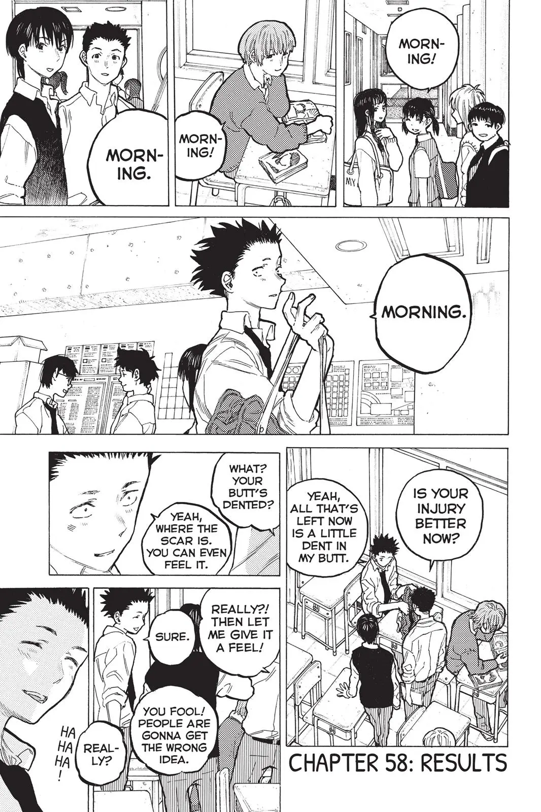 Koe no Katachi - Chapter 58 - Page 1