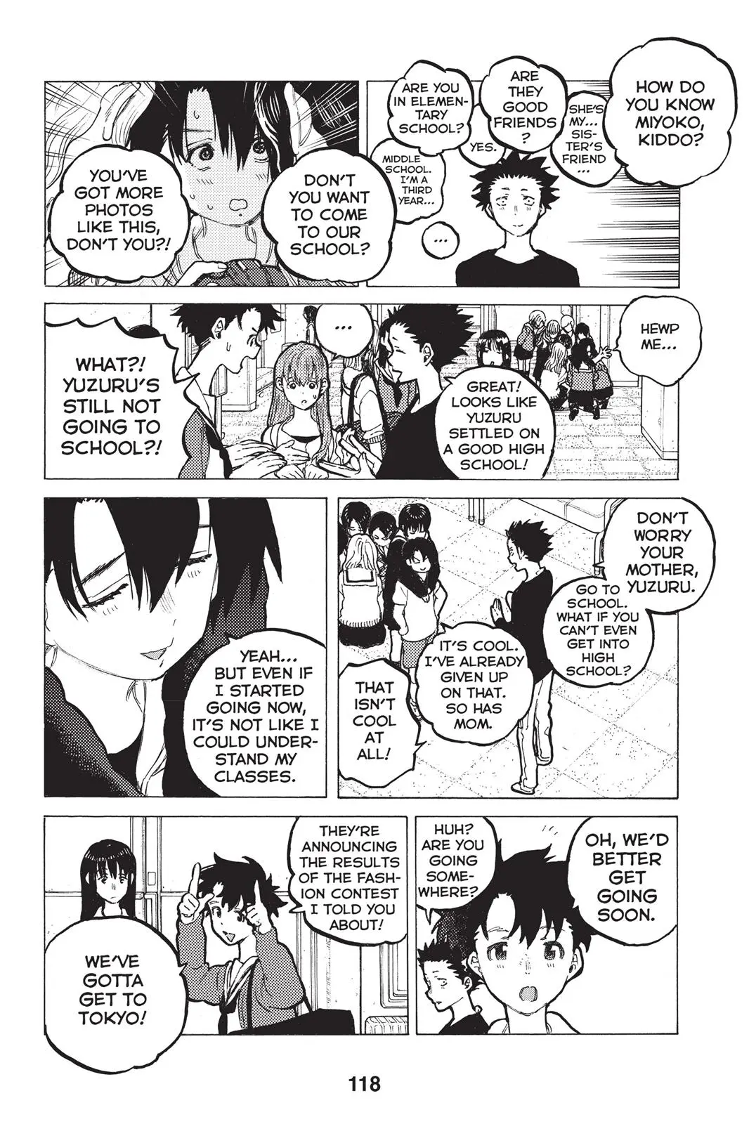 Koe no Katachi - Chapter 59 - Page 4