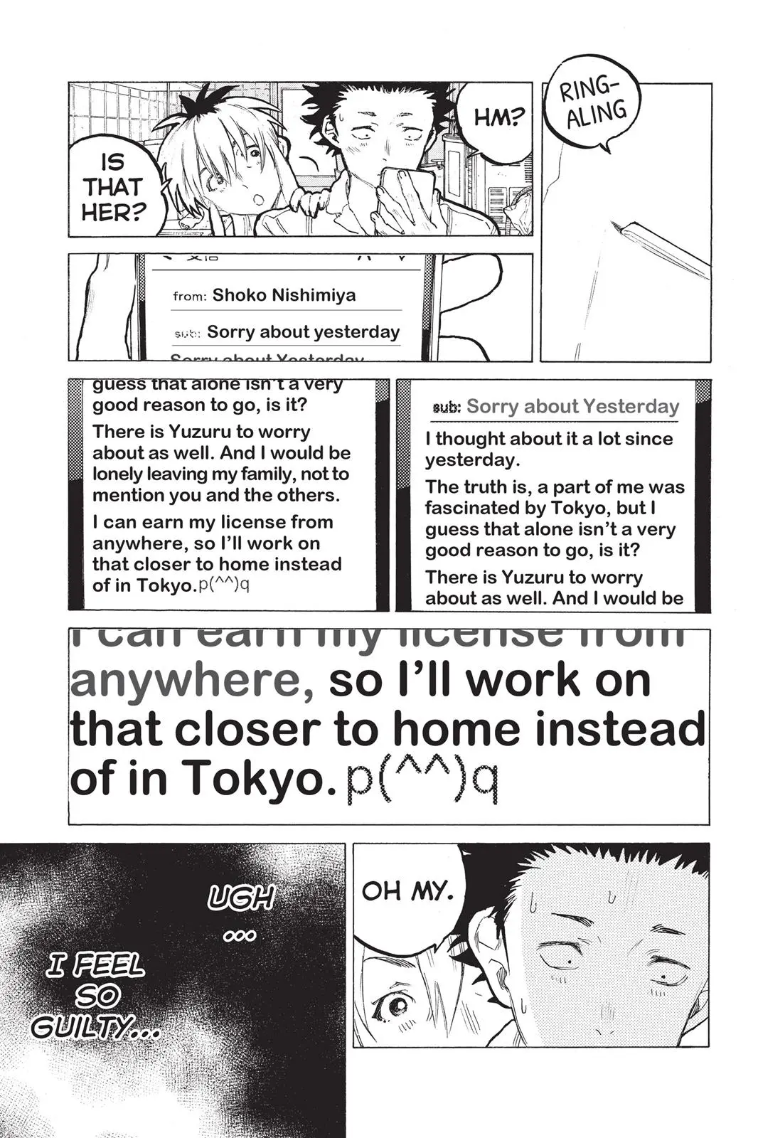 Koe no Katachi - Chapter 60 - Page 3