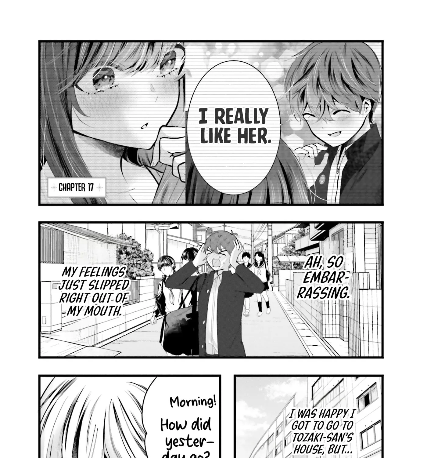 Tozaki-san is Cold Only to Me - Chapter 17 - Page 1