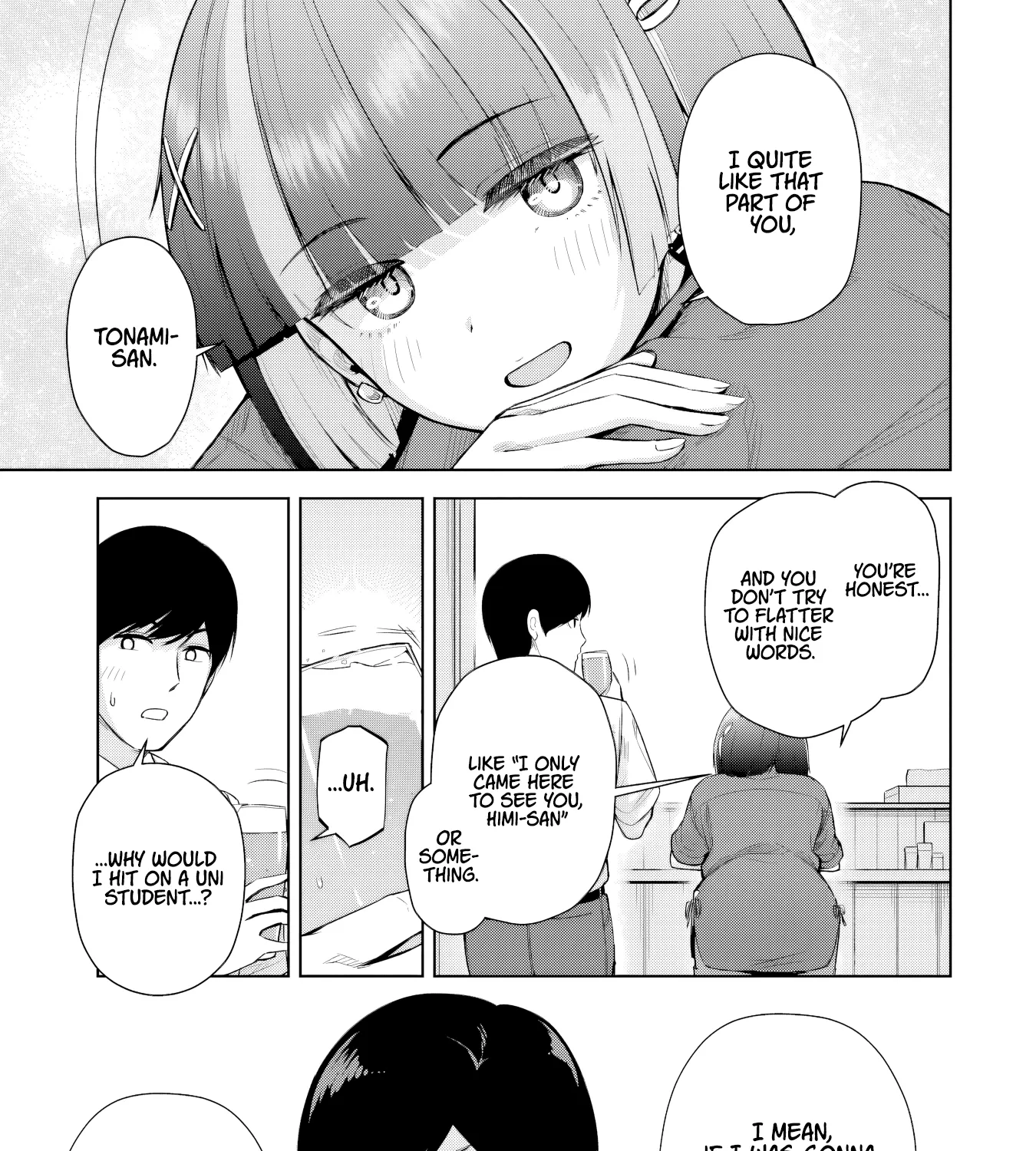 The Story of the Cool, Downer-type University Girl Beside Me at the Standing Bar - Chapter 10 - Page 13