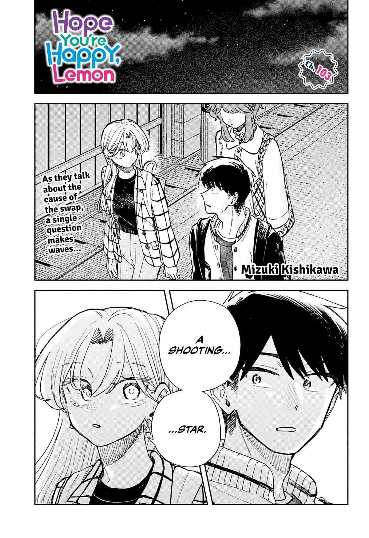 Hope You're Happy, Lemon - Chapter 103 - Page 1