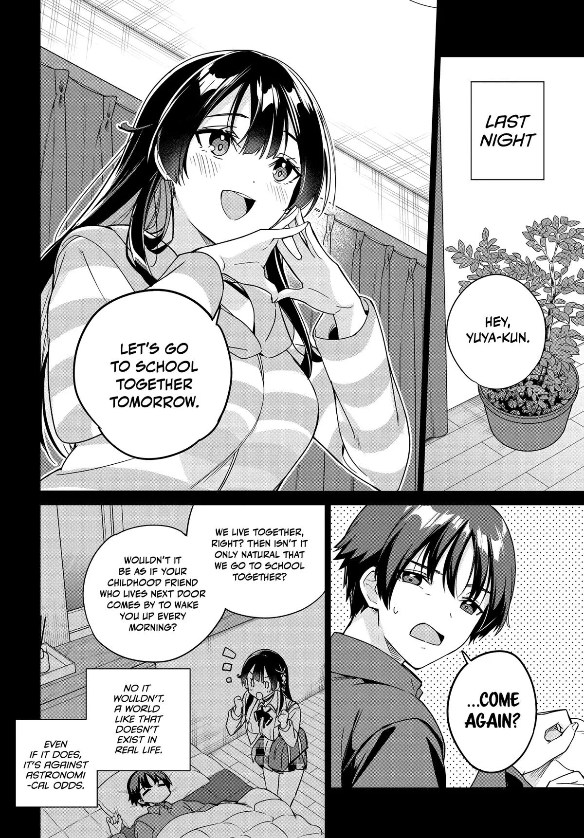 I'm Gonna Live with You Not Because My Parents Left Me Their Debt but Because I Like You - Chapter 12 - Page 2