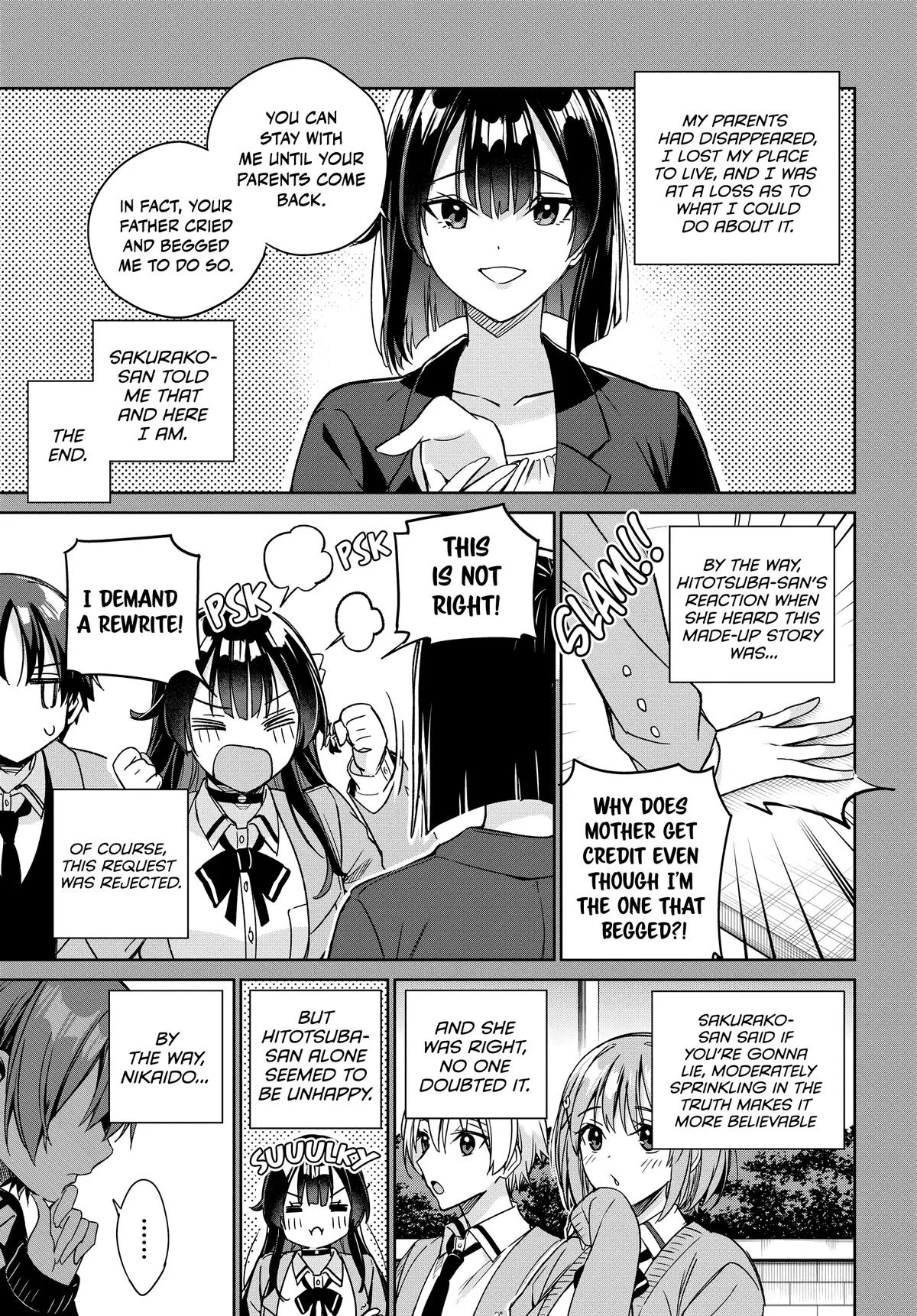 I'm Gonna Live with You Not Because My Parents Left Me Their Debt but Because I Like You - Chapter 13 - Page 27
