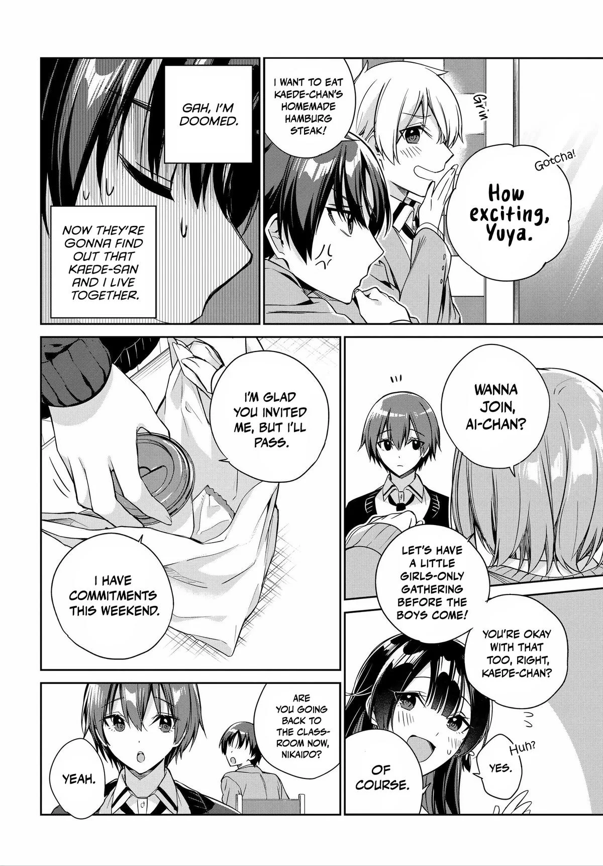 I'm Gonna Live with You Not Because My Parents Left Me Their Debt but Because I Like You - Chapter 17 - Page 10