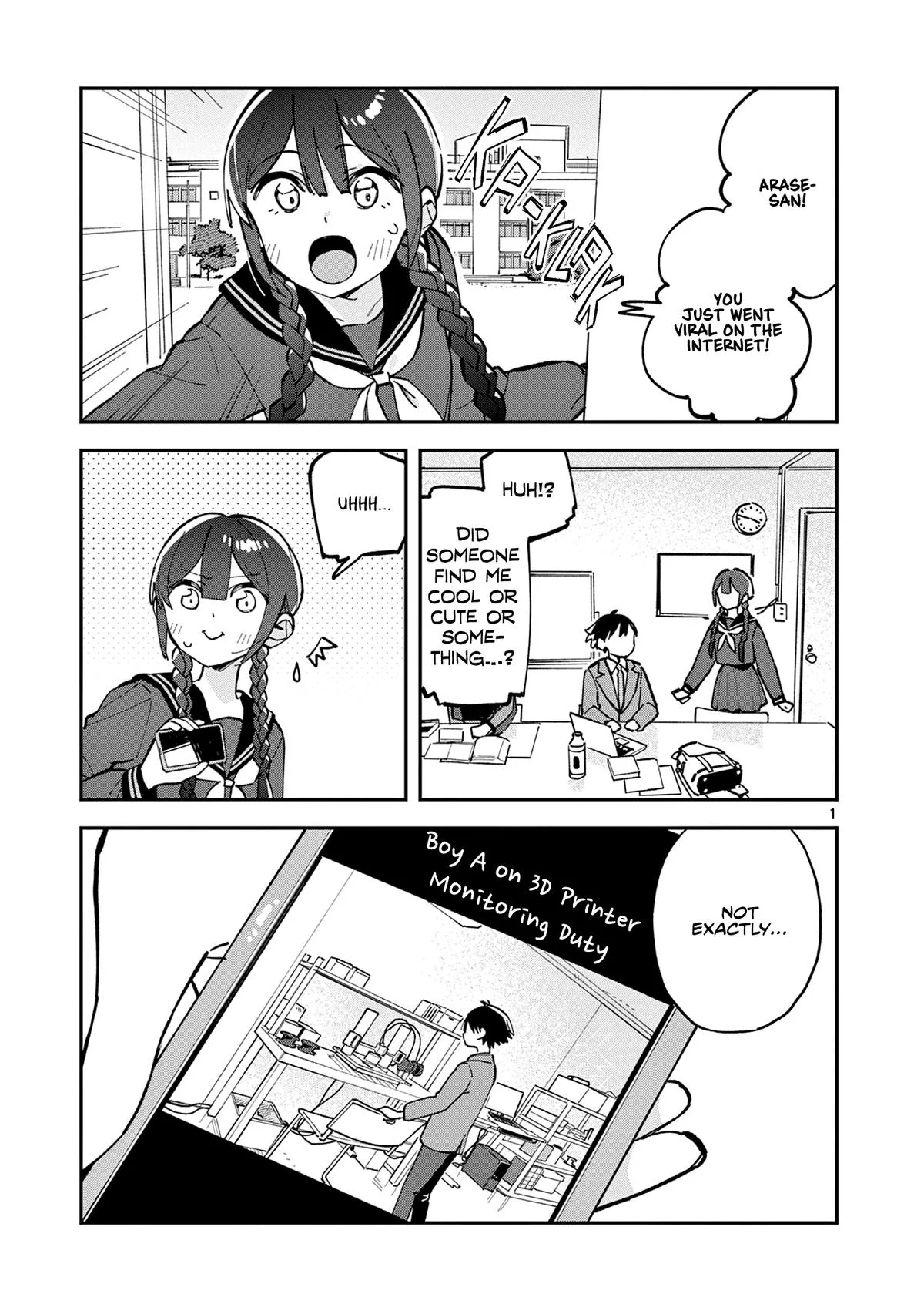 After School, We Wander in Space - Chapter 19 - Page 1