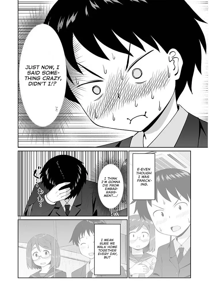 The Plain Mitsuba-san is Tempting Me - Chapter 14 - Page 14