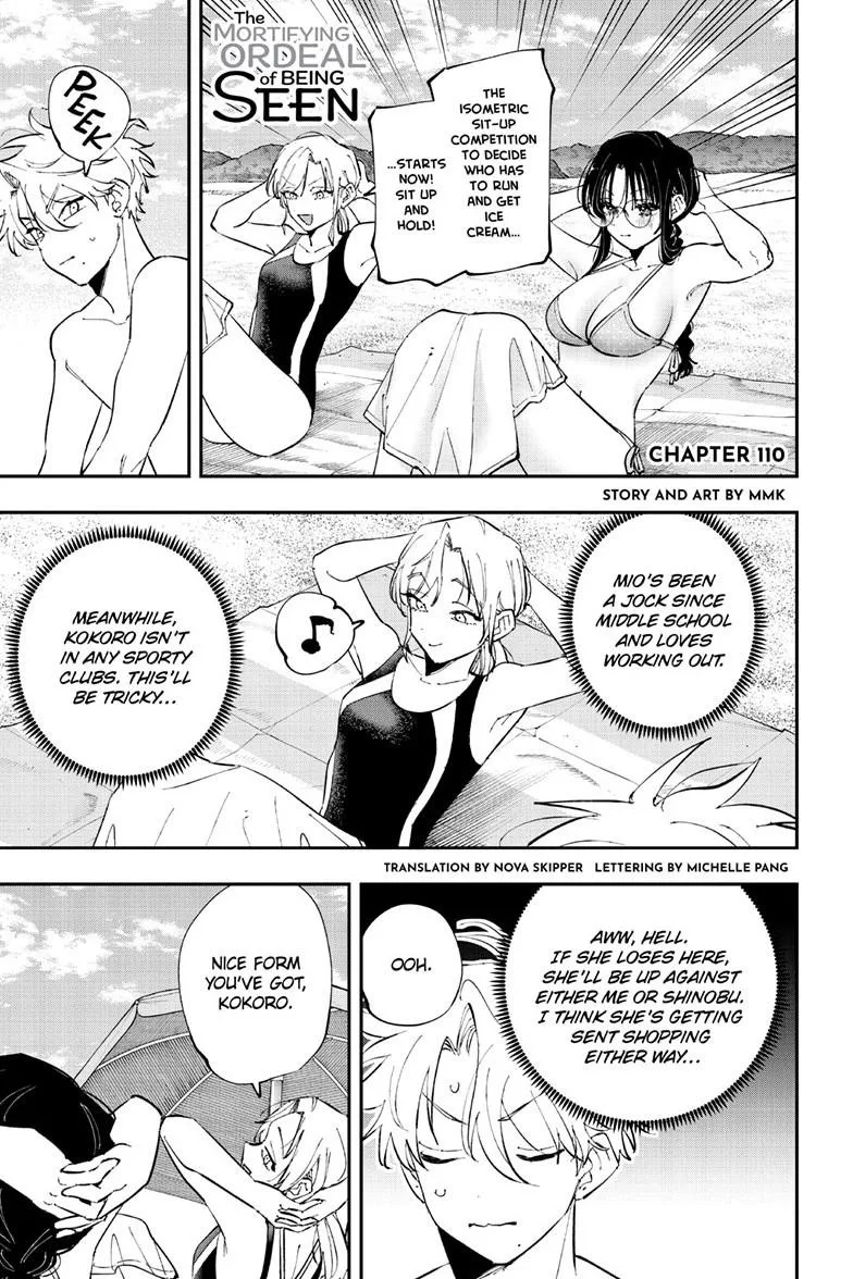 Tonari no Seki no Yatsu ga Souiu Me de Mitekuru - Chapter 110 - Page 1