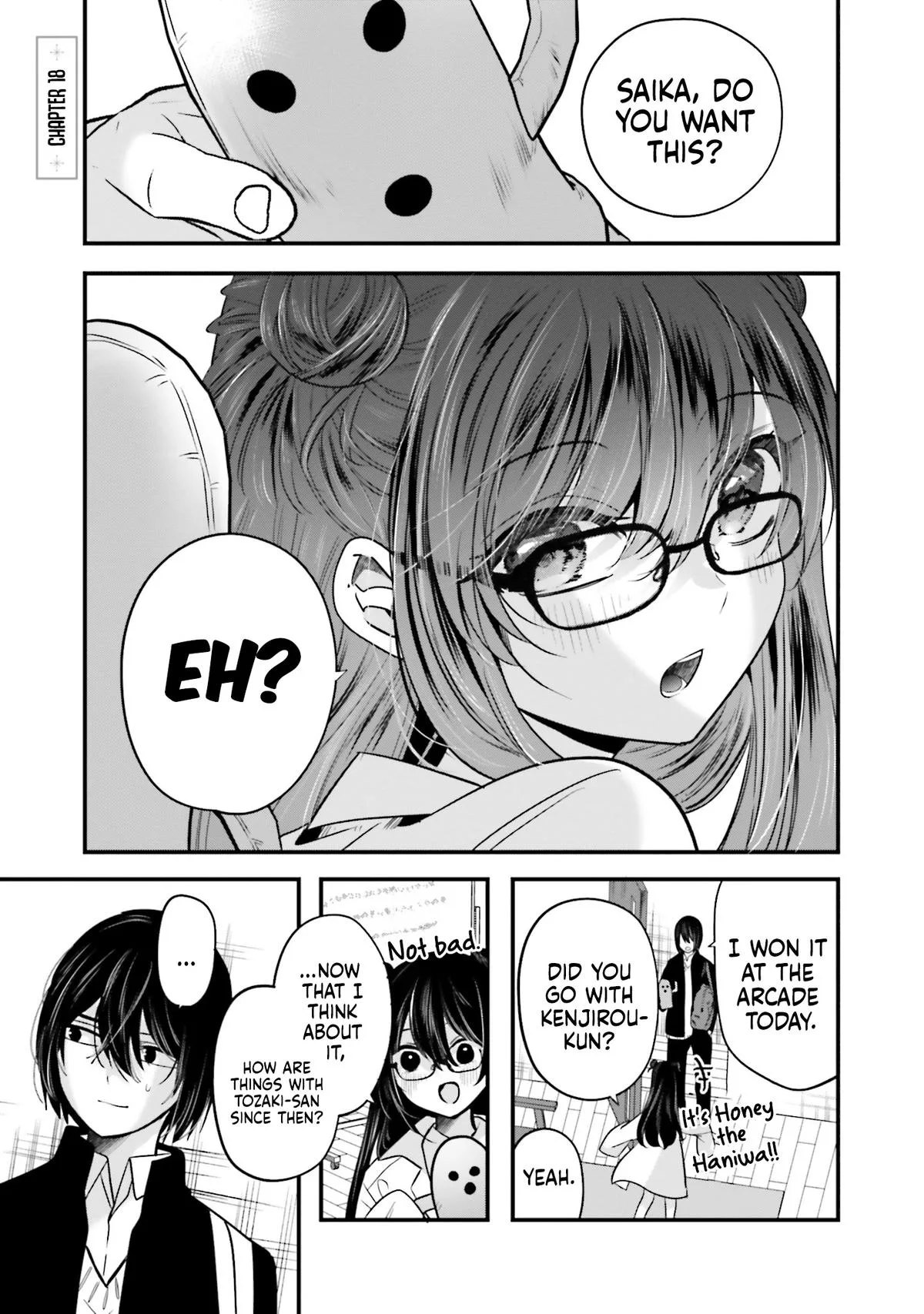 Tozaki-san is Cold Only to Me - Chapter 18 - Page 1