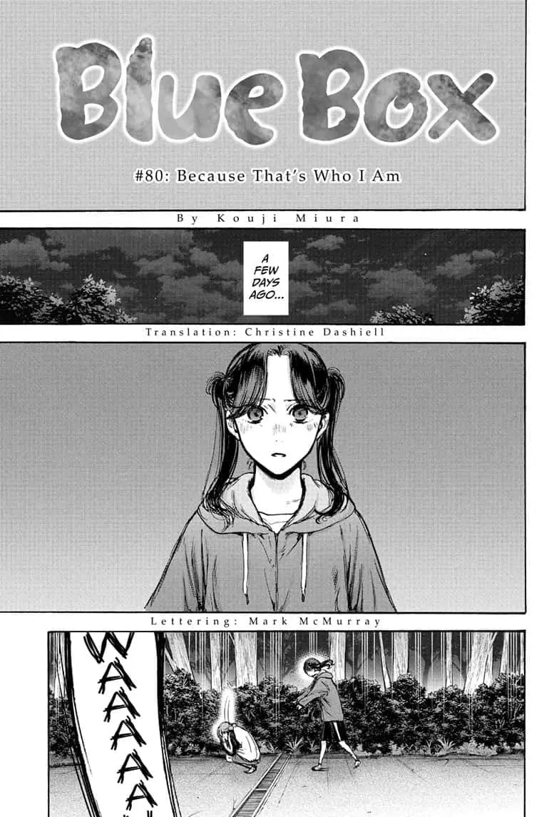 Blue Box - Chapter 80 - Page 1