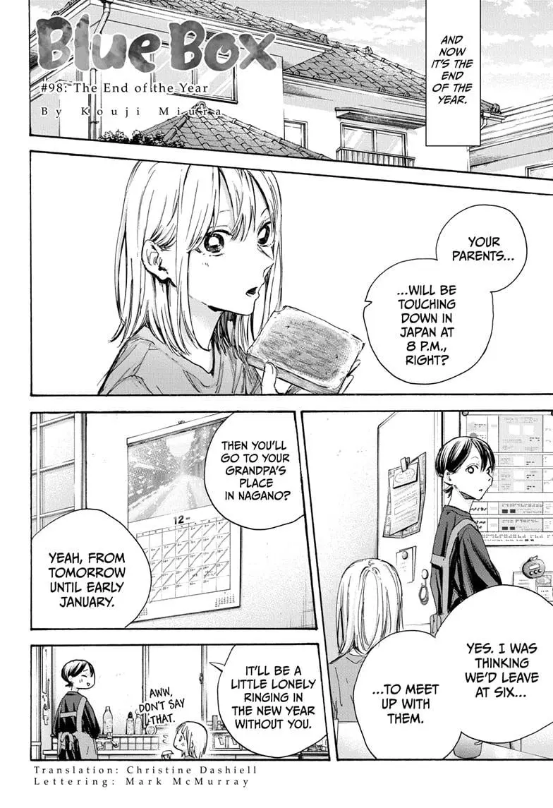 Blue Box - Chapter 98 - Page 2
