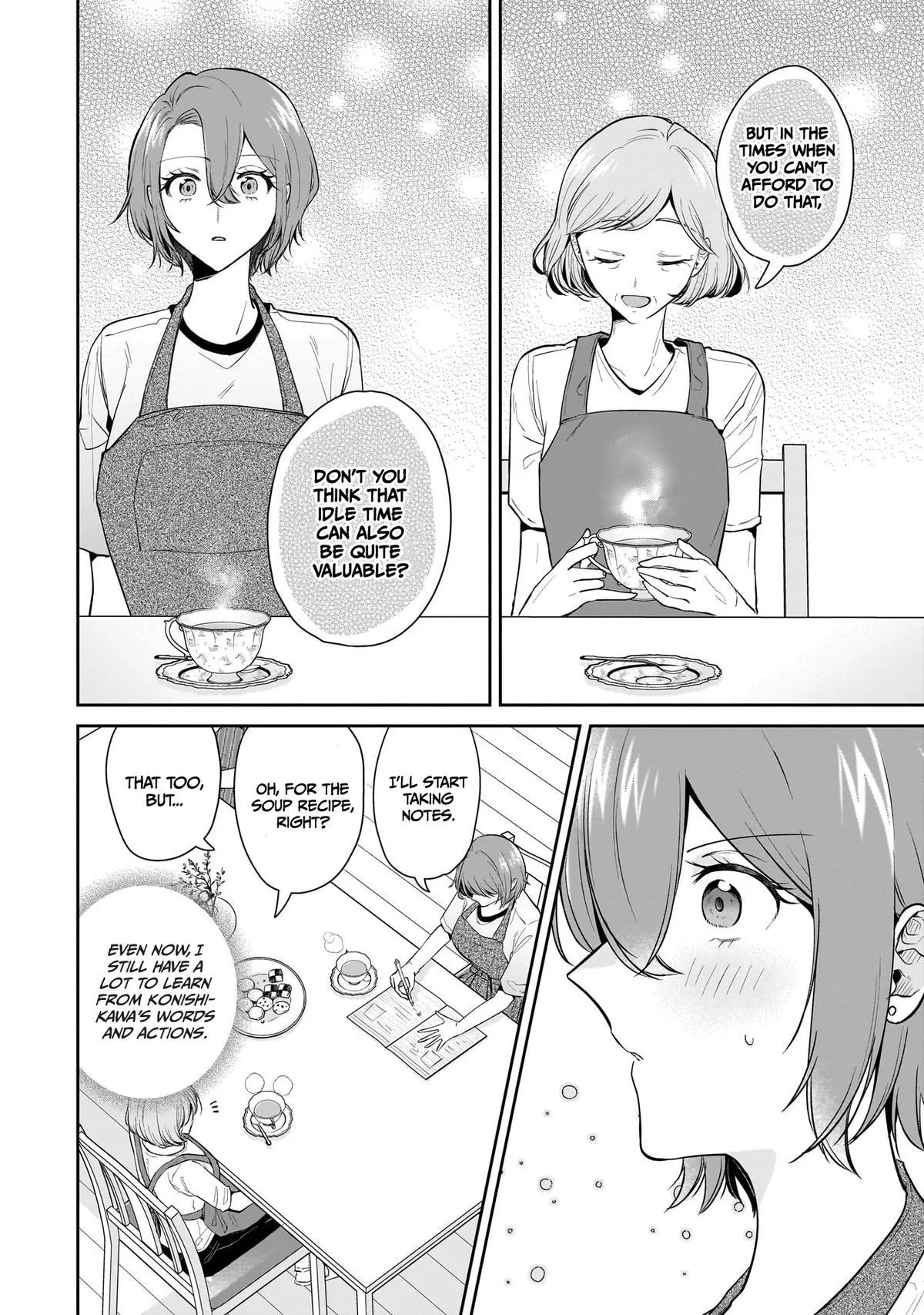 Misato-san is a Bit Cold Towards Her Boss Who Pampers - Chapter 11 - Page 10
