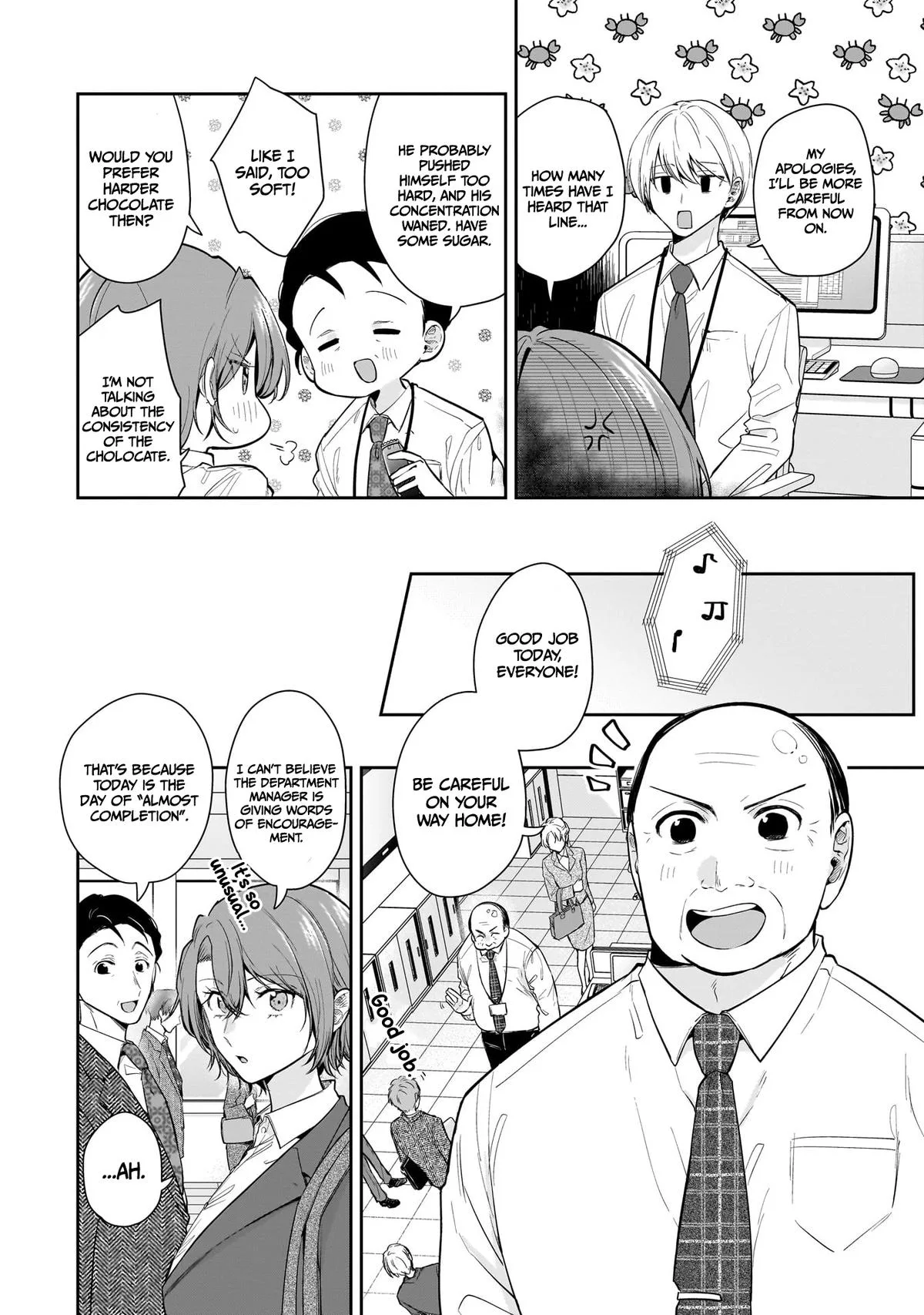 Misato-san is a Bit Cold Towards Her Boss Who Pampers - Chapter 12 - Page 4
