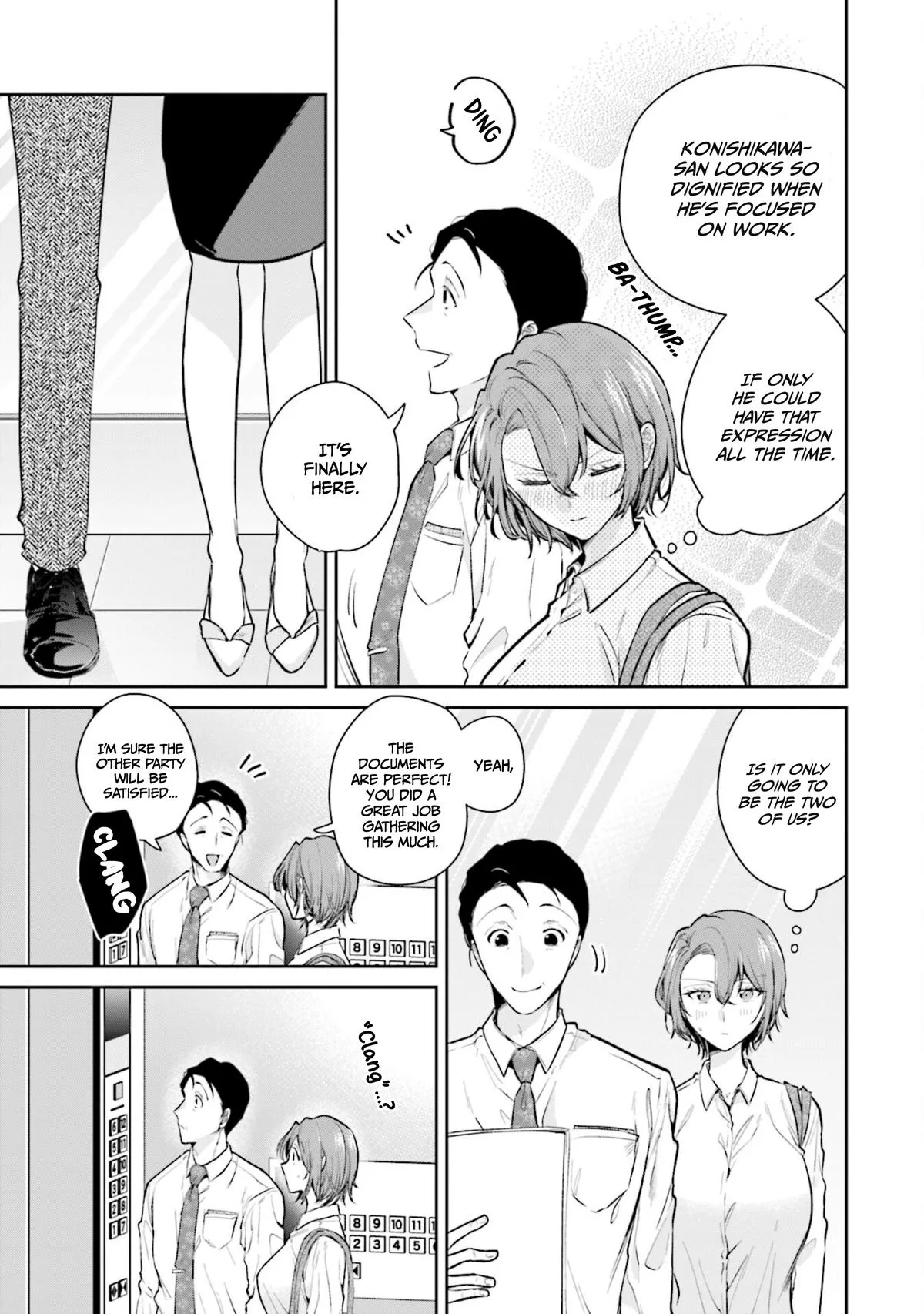Misato-san is a Bit Cold Towards Her Boss Who Pampers - Chapter 13 - Page 9