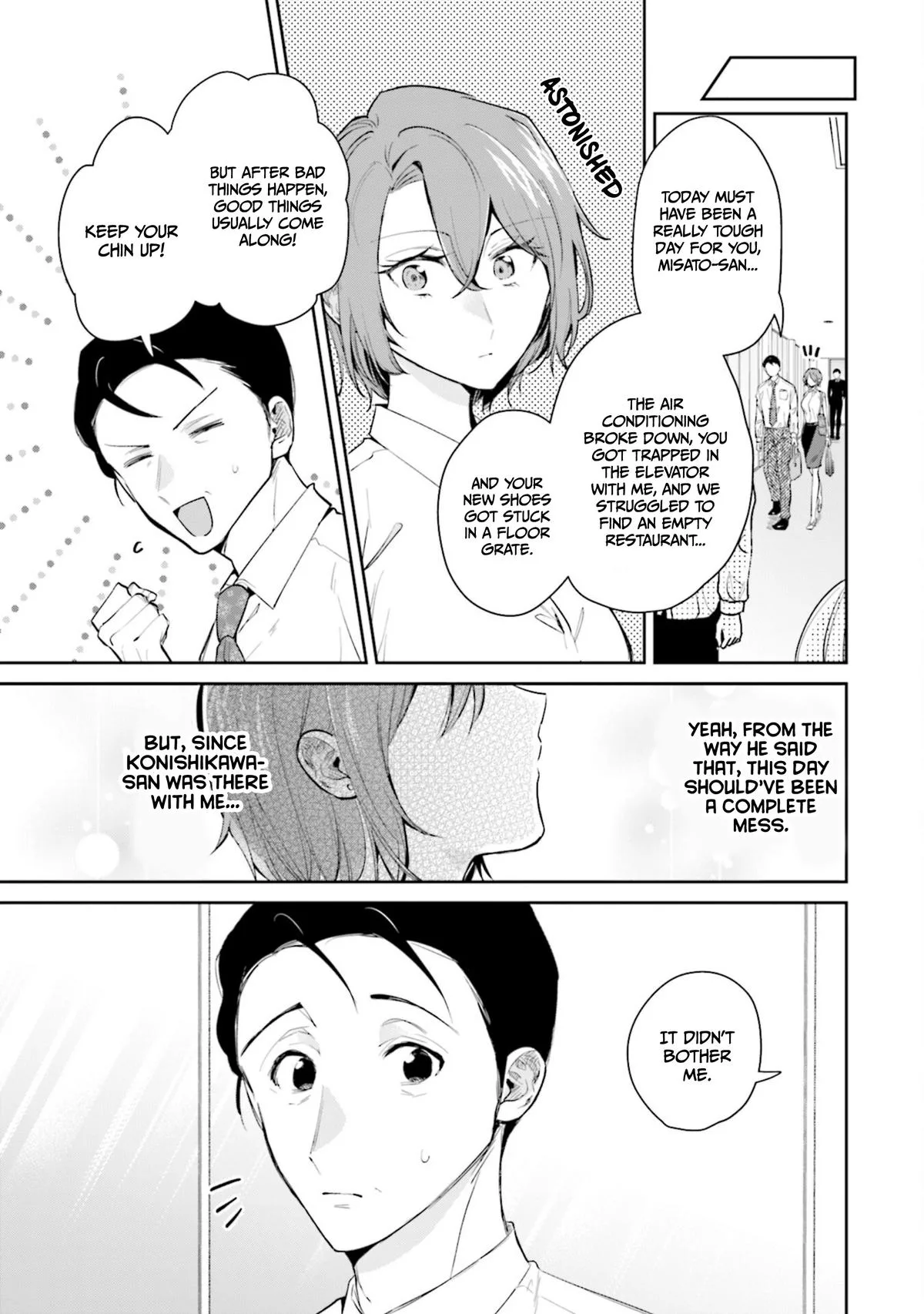 Misato-san is a Bit Cold Towards Her Boss Who Pampers - Chapter 13 - Page 19