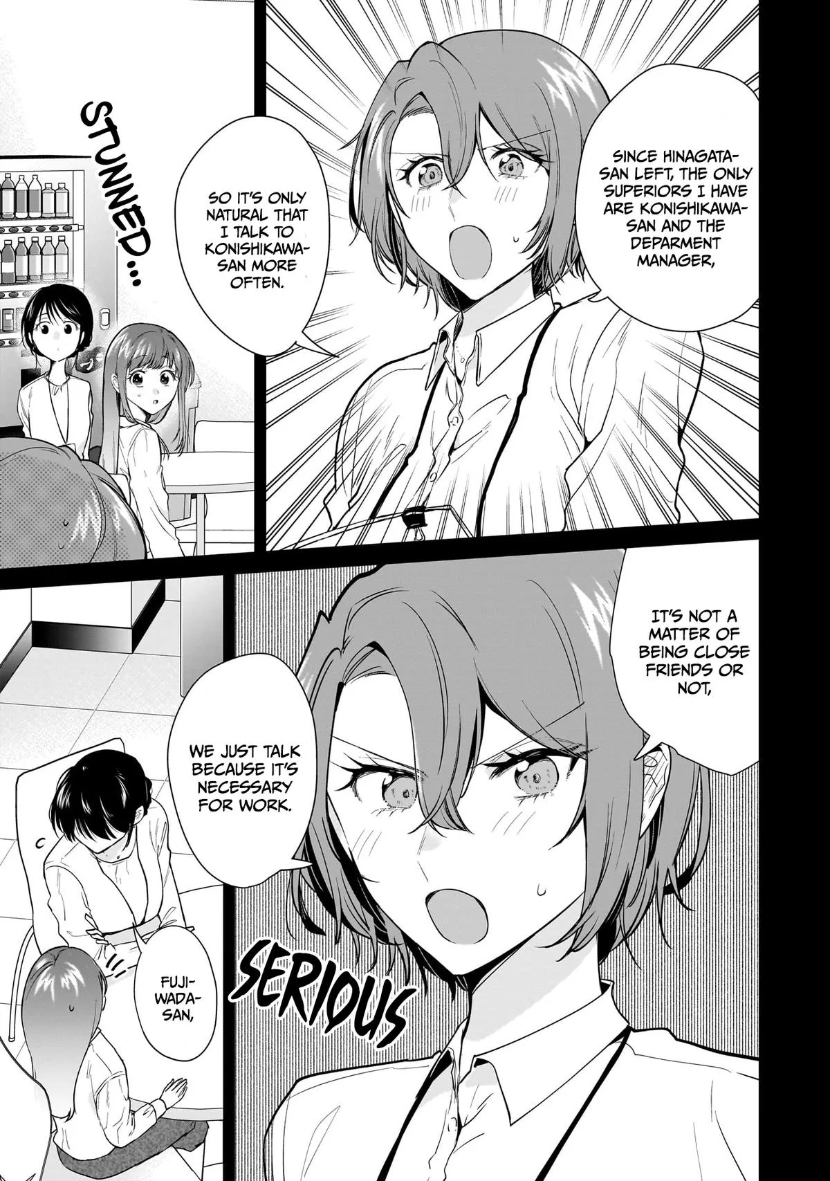Misato-san is a Bit Cold Towards Her Boss Who Pampers - Chapter 14 - Page 7