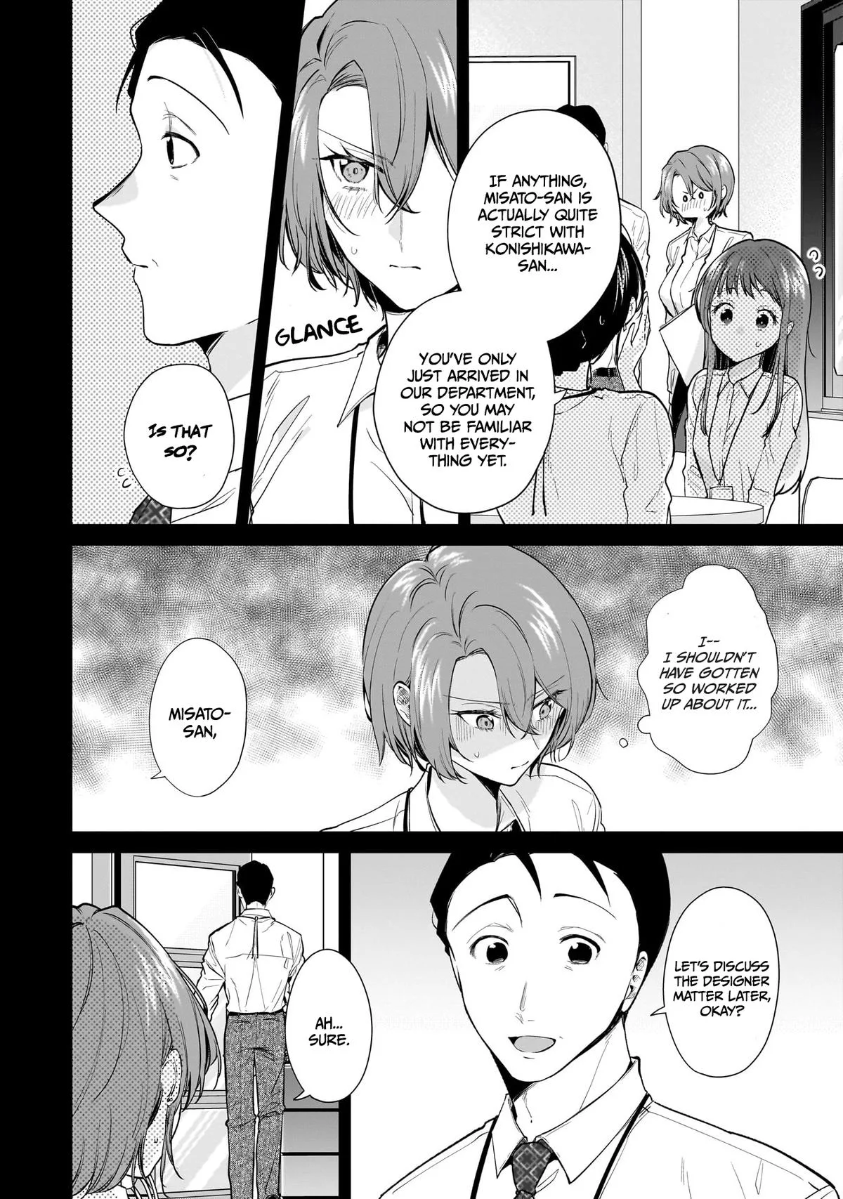 Misato-san is a Bit Cold Towards Her Boss Who Pampers - Chapter 14 - Page 8
