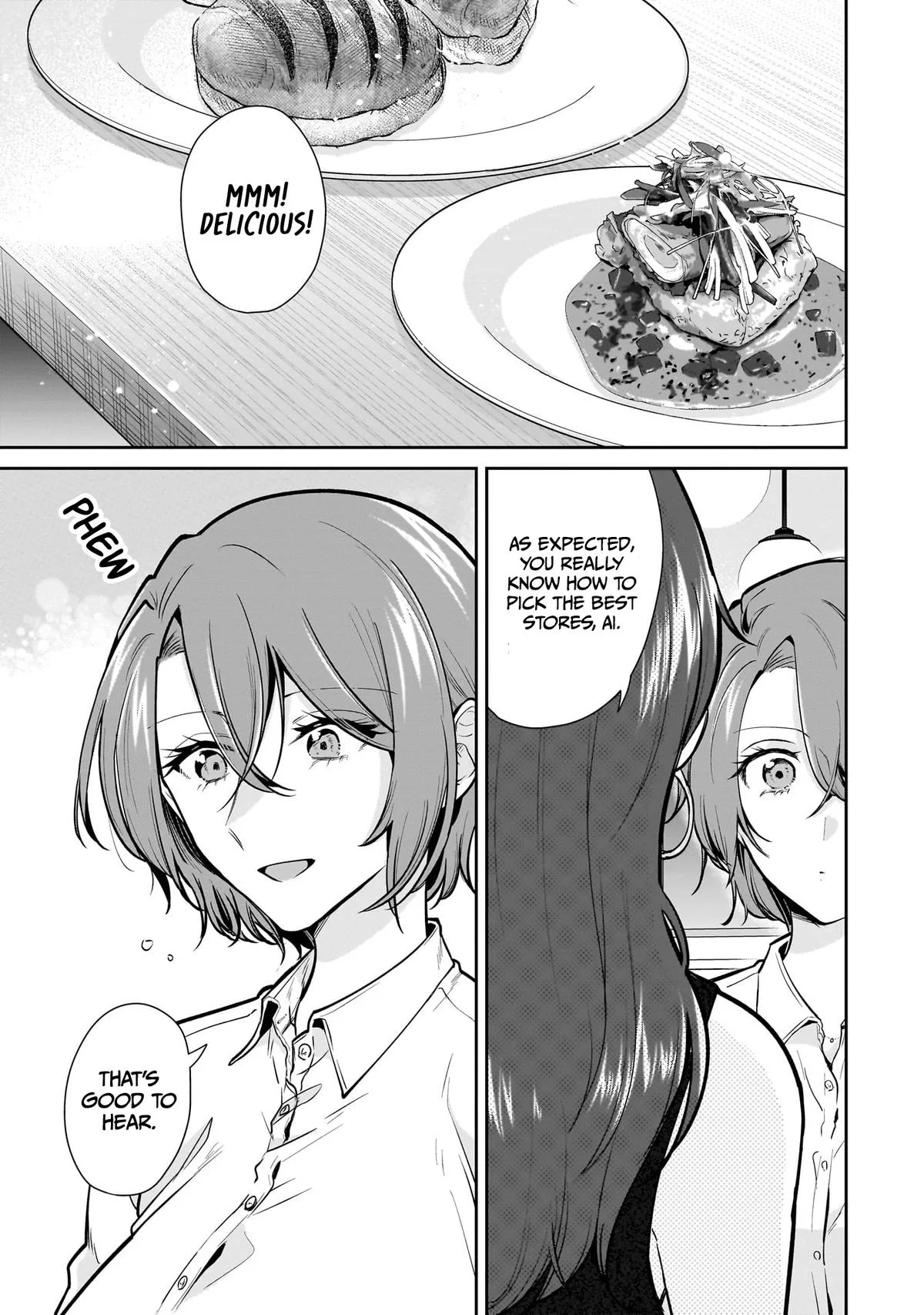 Misato-san is a Bit Cold Towards Her Boss Who Pampers - Chapter 15 - Page 1