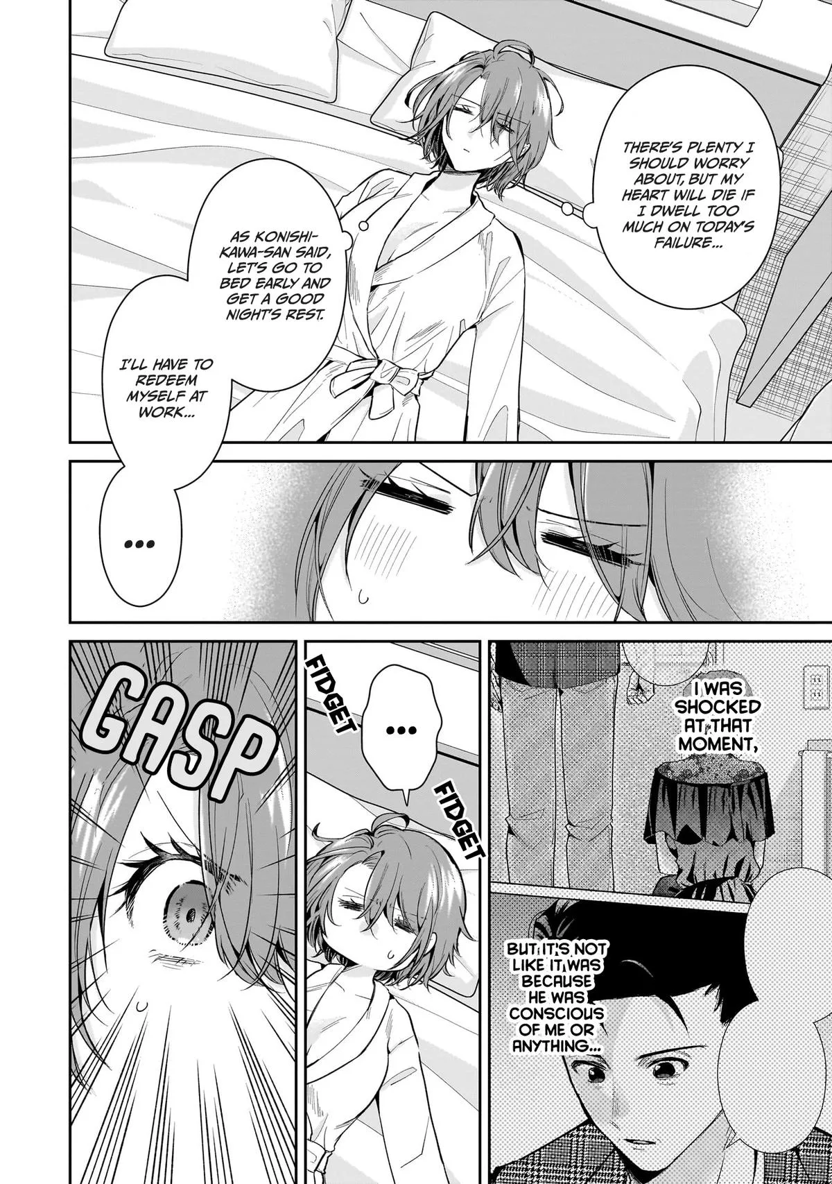 Misato-san is a Bit Cold Towards Her Boss Who Pampers - Chapter 17 - Page 18
