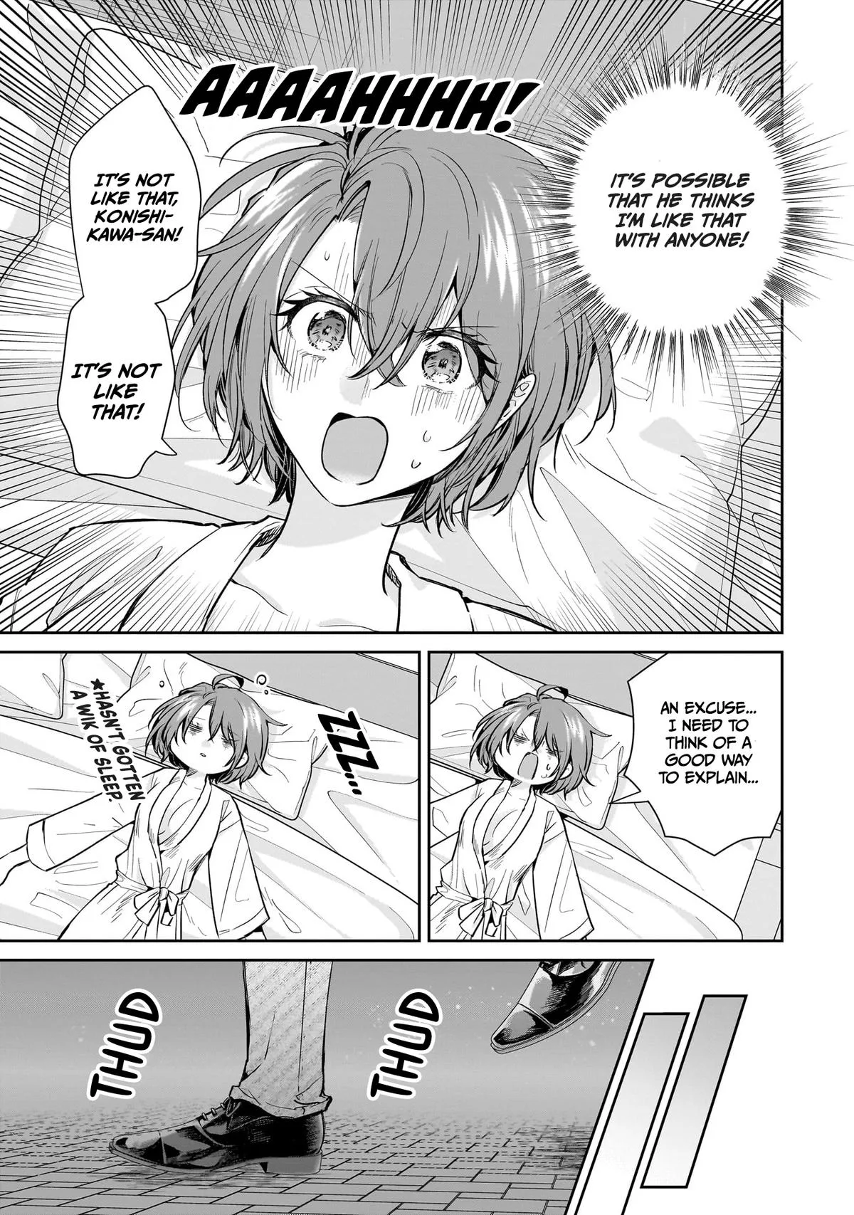 Misato-san is a Bit Cold Towards Her Boss Who Pampers - Chapter 17 - Page 19