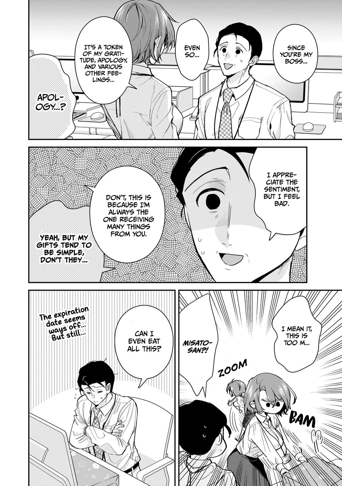 Misato-san is a Bit Cold Towards Her Boss Who Pampers - Chapter 18 - Page 8