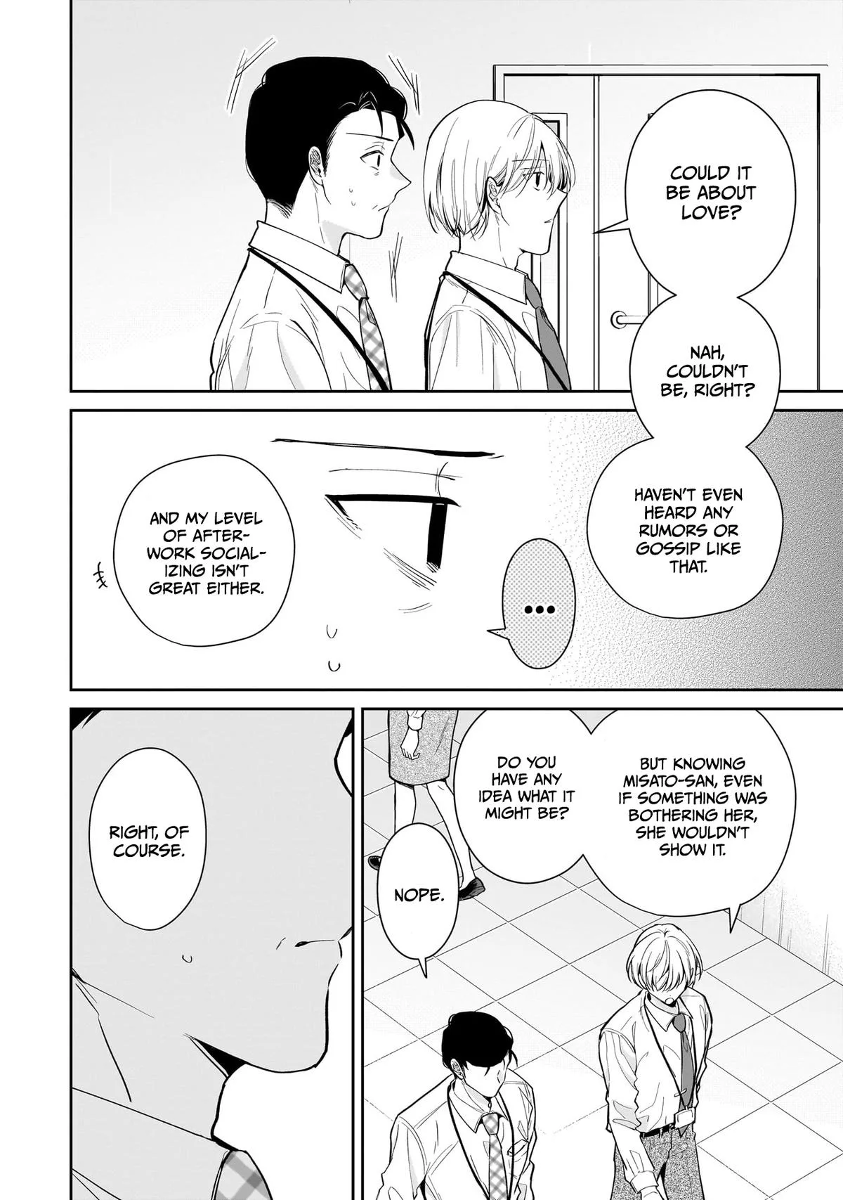 Misato-san is a Bit Cold Towards Her Boss Who Pampers - Chapter 18 - Page 14