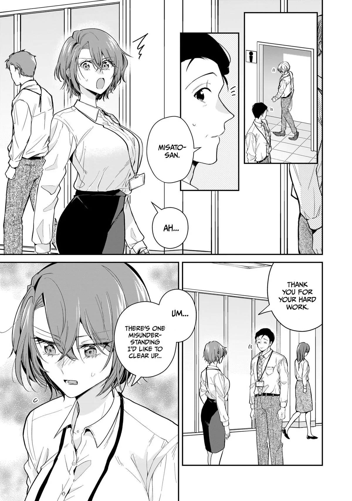 Misato-san is a Bit Cold Towards Her Boss Who Pampers - Chapter 18 - Page 15