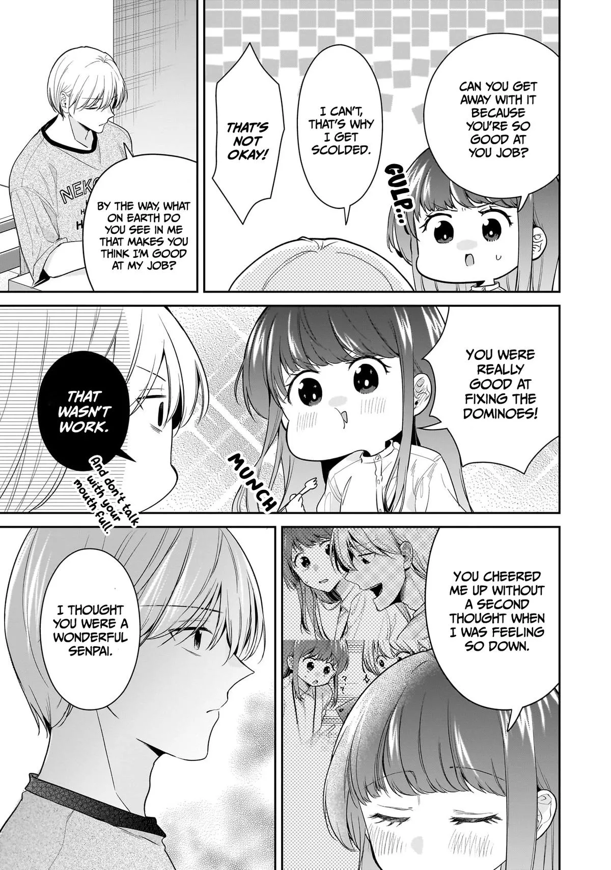 Misato-san is a Bit Cold Towards Her Boss Who Pampers - Chapter 19 - Page 13